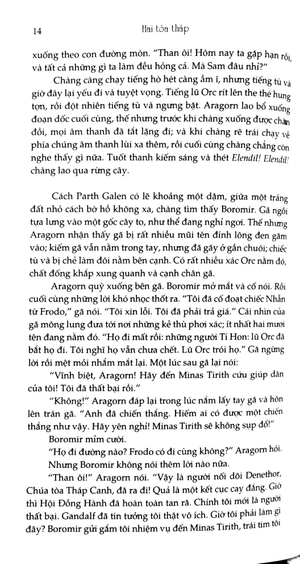 chúa tể những chiếc nhẫn - tập 2 - hai tòa tháp