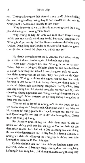 chúa tể những chiếc nhẫn - tập 2 - hai tòa tháp