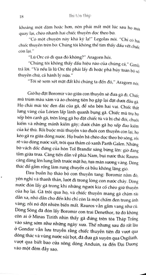 chúa tể những chiếc nhẫn - tập 2 - hai tòa tháp