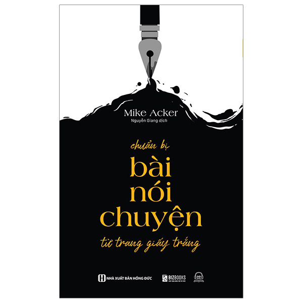 chuẩn bị bài nói chuyện từ trang giấy trắng