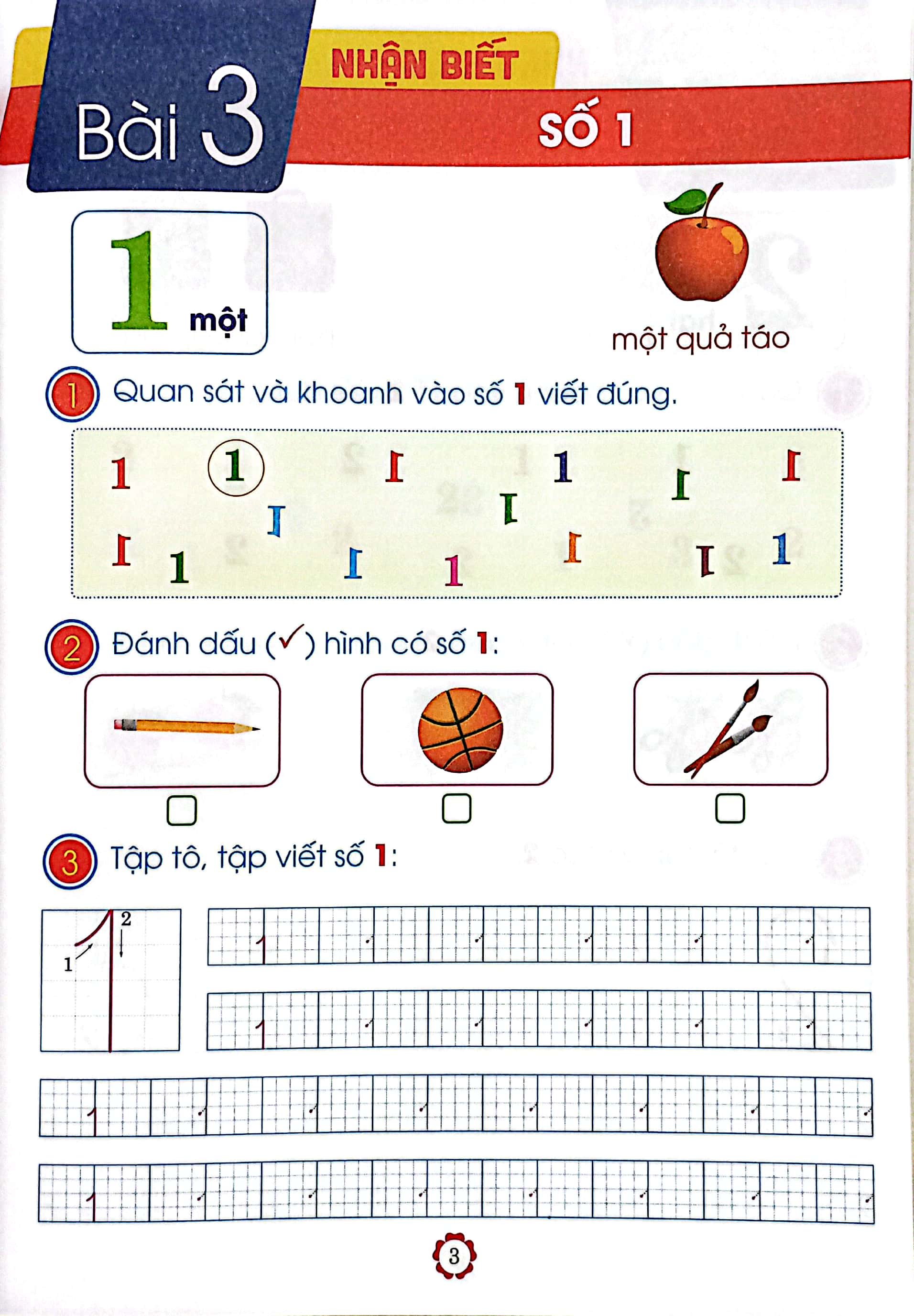 chuẩn bị bé vào lớp 1 - bé làm quen với toán (dành cho bé 4-5 tuổi)