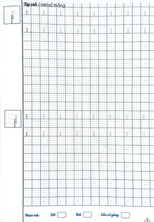 chuẩn bị bé vào lớp 1 - luyện viết - quyển 1