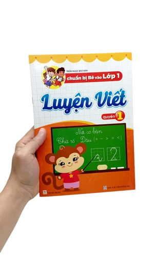 chuẩn bị bé vào lớp 1 - luyện viết - quyển 1