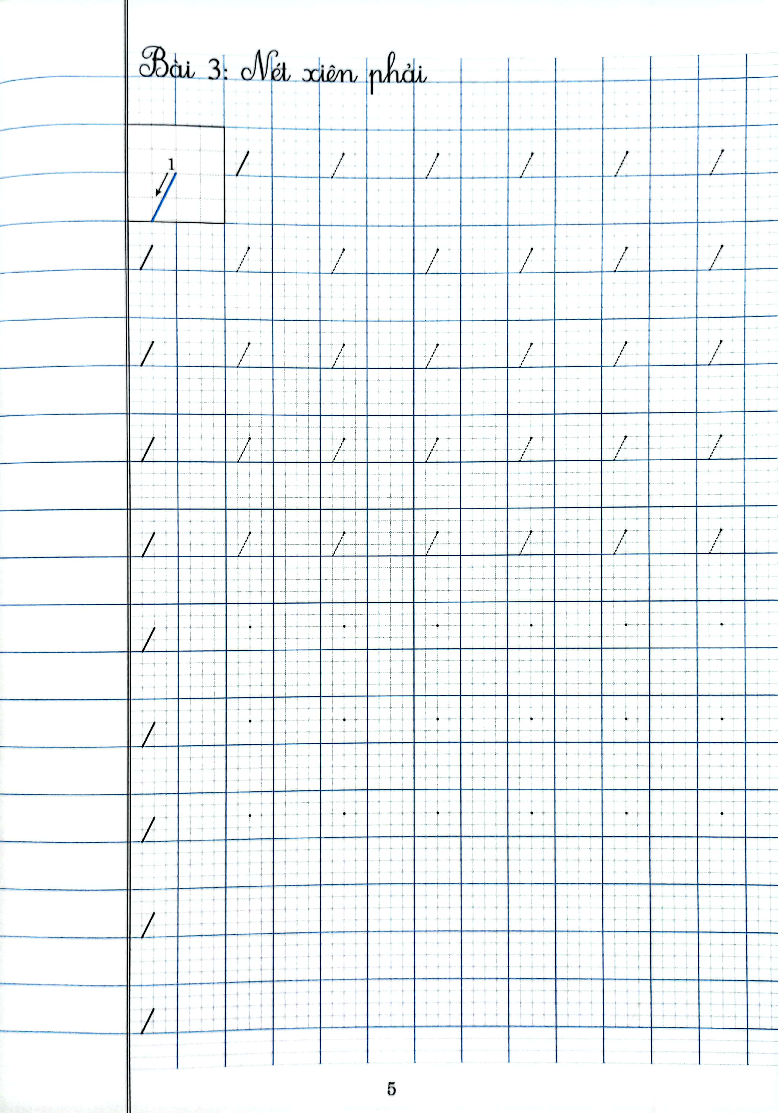 chuẩn bị bé vào lớp 1 - nét cơ bản (dành cho bé 4-5 tuổi)