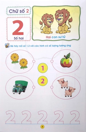 chuẩn bị cho bé vào lớp 1: bé làm quen chữ số (dành cho trẻ mẫu giáo)