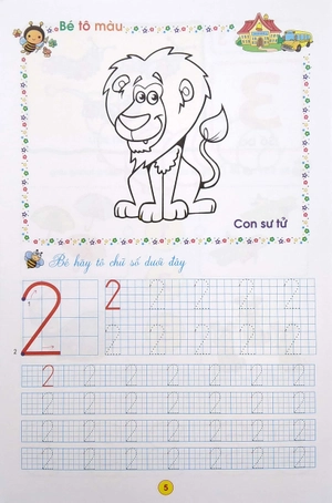 chuẩn bị cho bé vào lớp 1: bé làm quen chữ số (dành cho trẻ mẫu giáo)