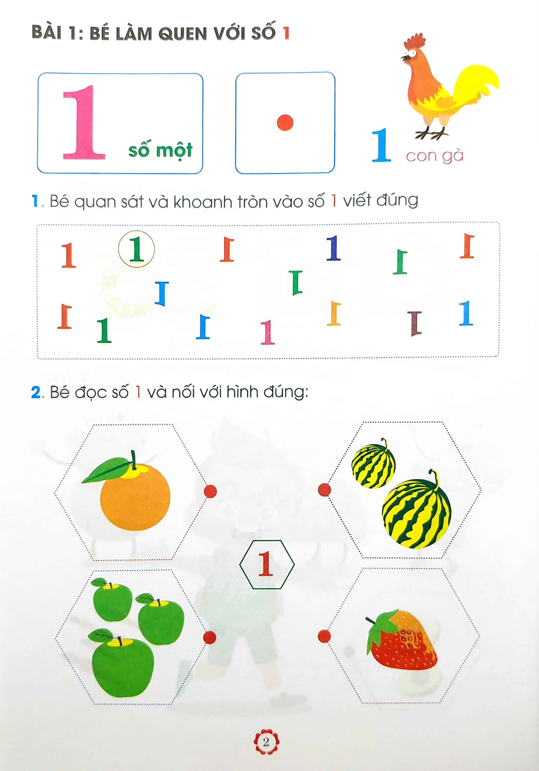 chuẩn bị cho bé vào lớp 1 - bé làm quen với chữ số (tái bản)