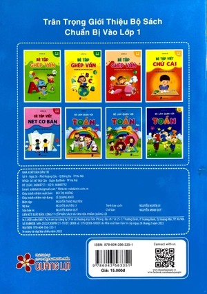 chuẩn bị cho bé vào lớp 1 - bé làm quen với toán 3-4 tuổi