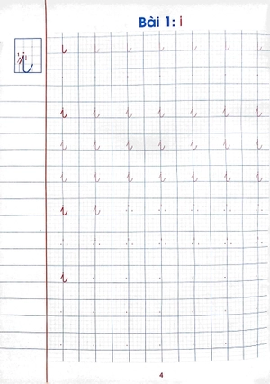 chuẩn bị cho bé vào lớp 1 - bé tập viết chữ cái (4-6 tuổi)