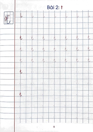 chuẩn bị cho bé vào lớp 1 - bé tập viết chữ cái (4-6 tuổi)