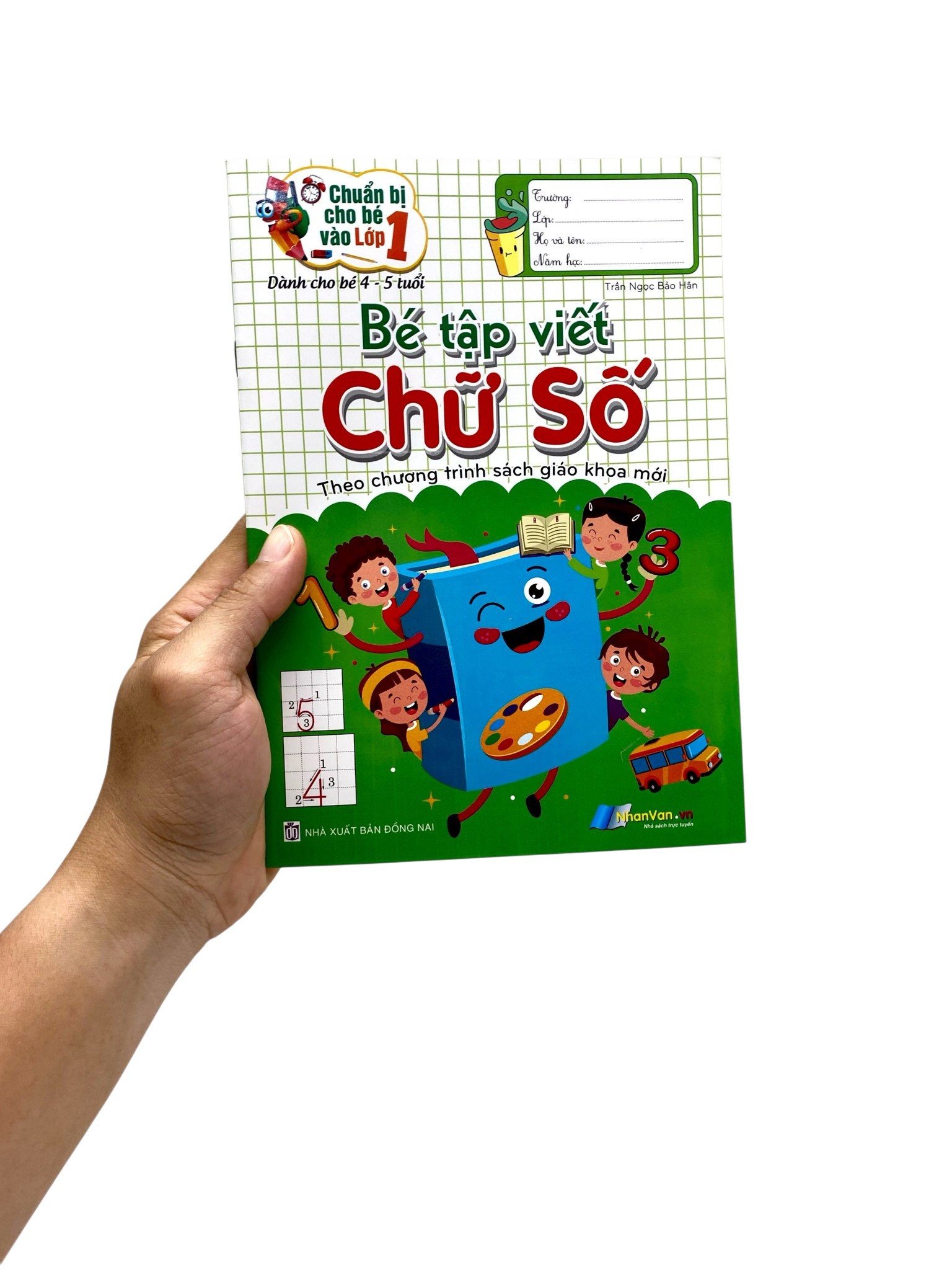 Chuẩn Bị Cho Bé Vào Lớp 1 - Dành Cho Bé 4-5 Tuổi - Bé Tập Viết Chữ Số - Ảnh 7