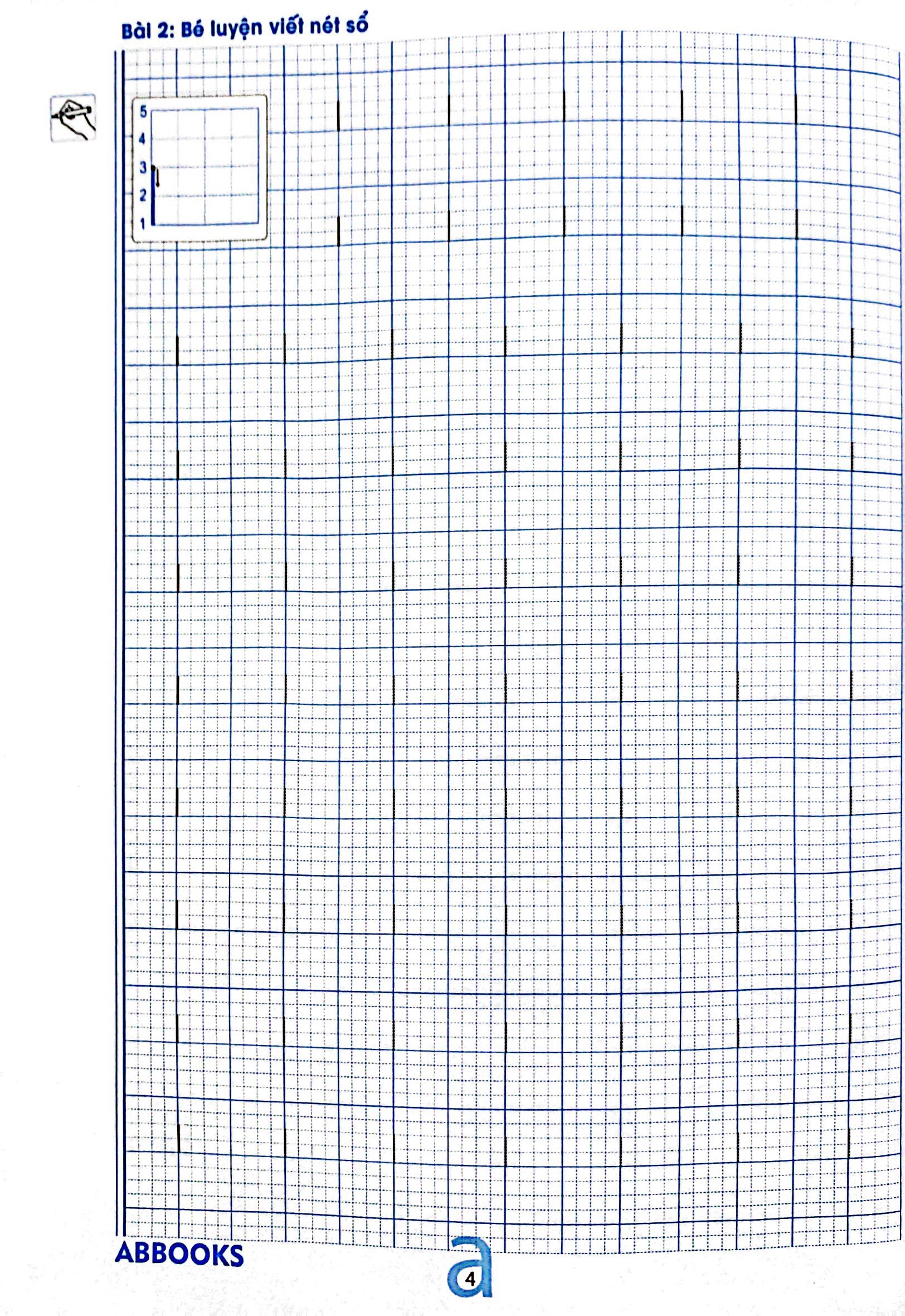 chuẩn bị cho bé vào lớp 1 - dành cho bé 4-5 tuổi - tập viết nét cơ bản