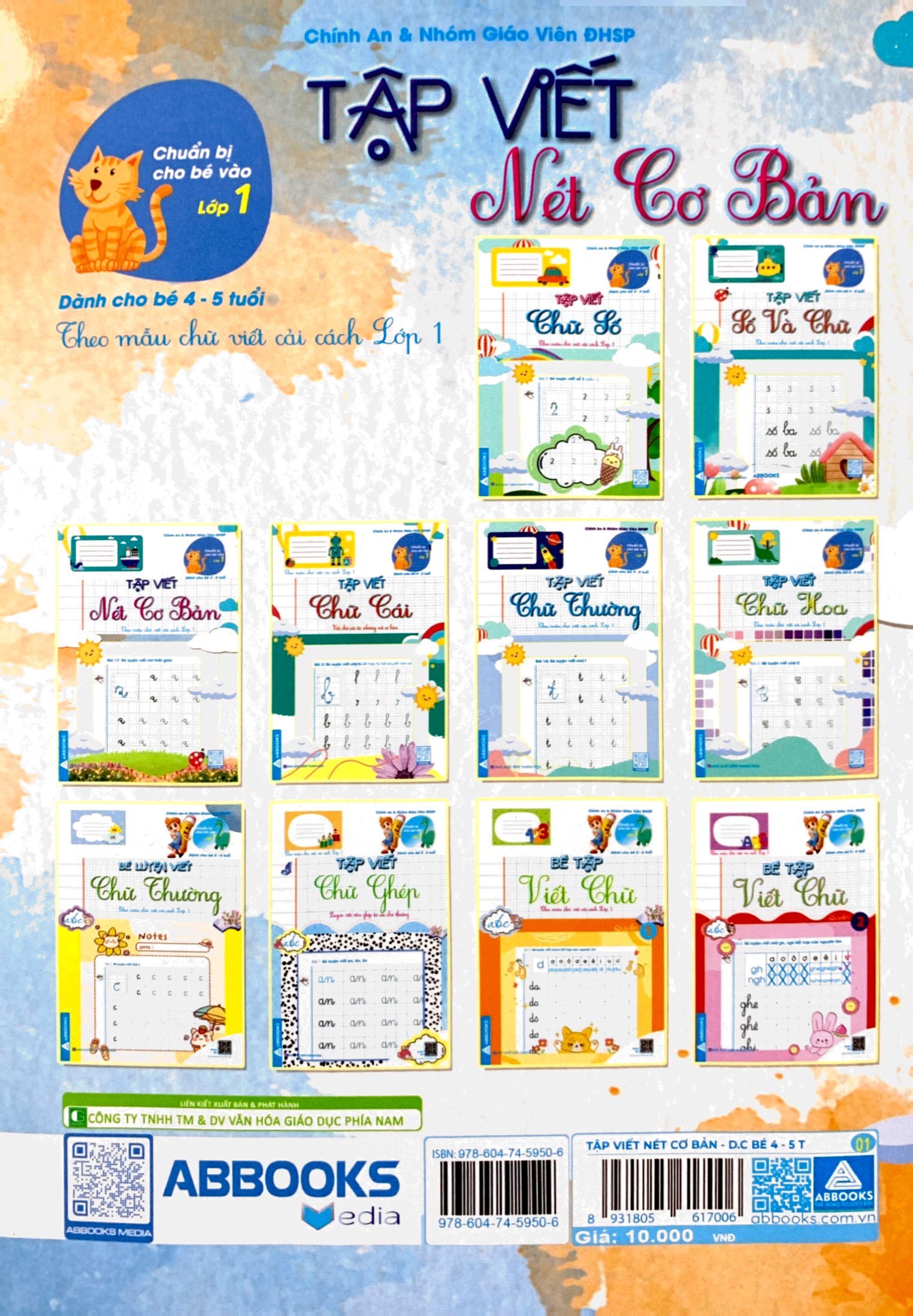 chuẩn bị cho bé vào lớp 1 - dành cho bé 4-5 tuổi - tập viết nét cơ bản