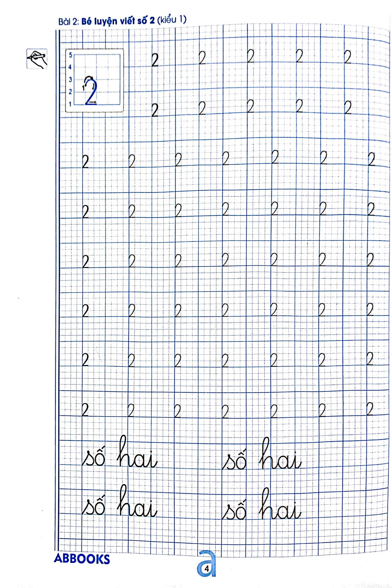 chuẩn bị cho bé vào lớp 1 - dành cho bé 4-5 tuổi - tập viết số và chữ