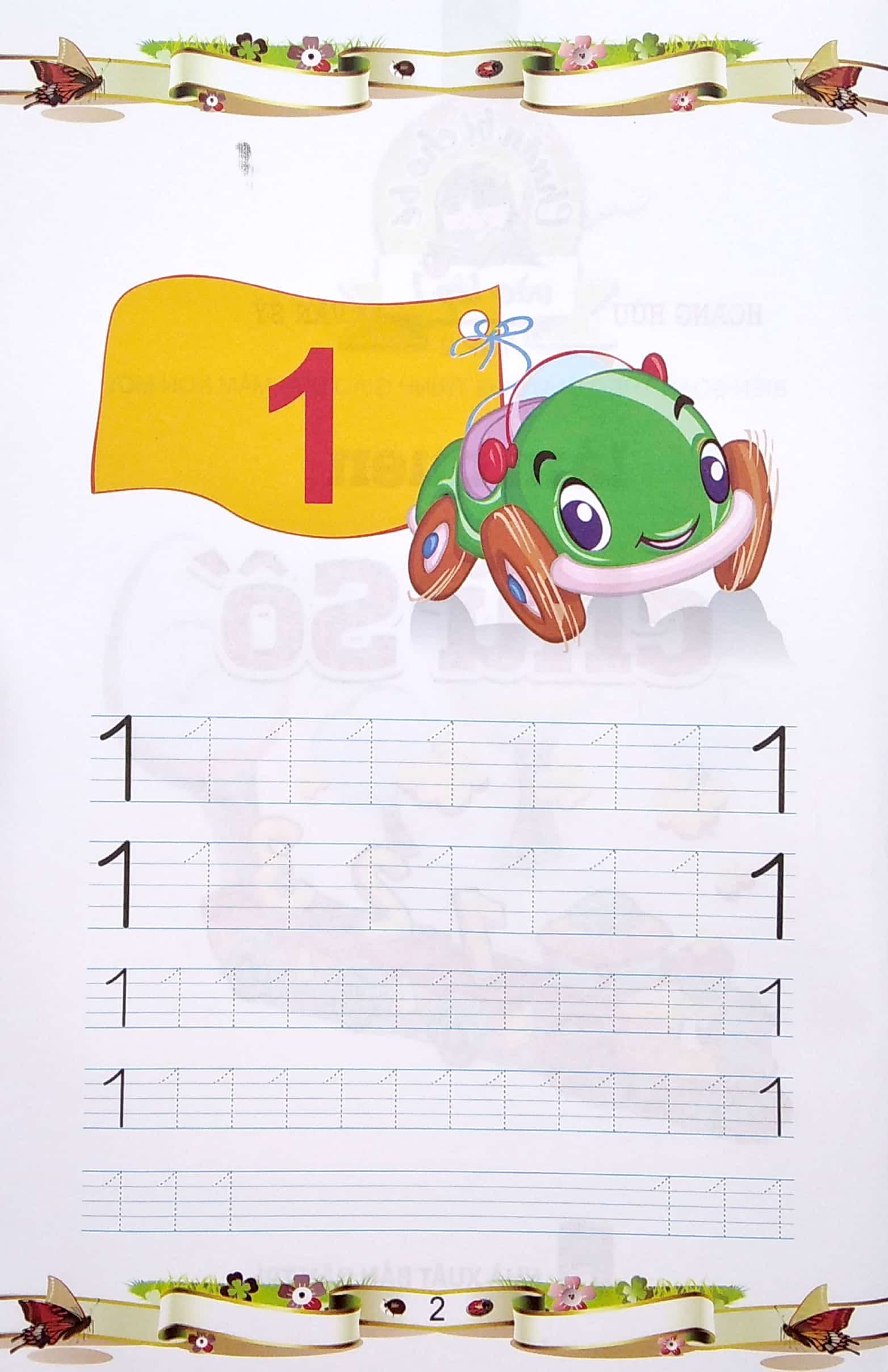 chuẩn bị cho bé vào lớp 1: làm quen chữ số