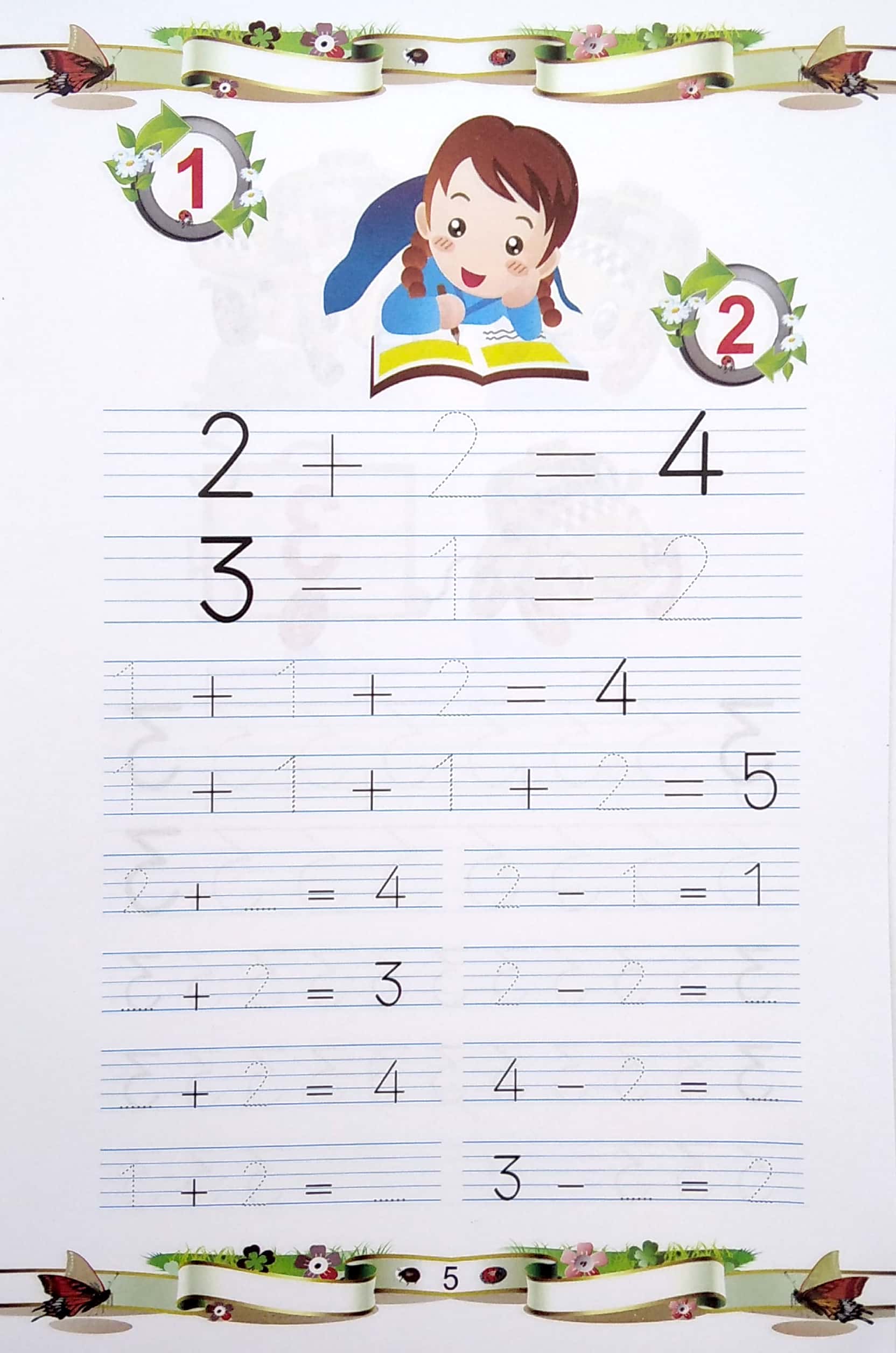 chuẩn bị cho bé vào lớp 1: làm quen chữ số