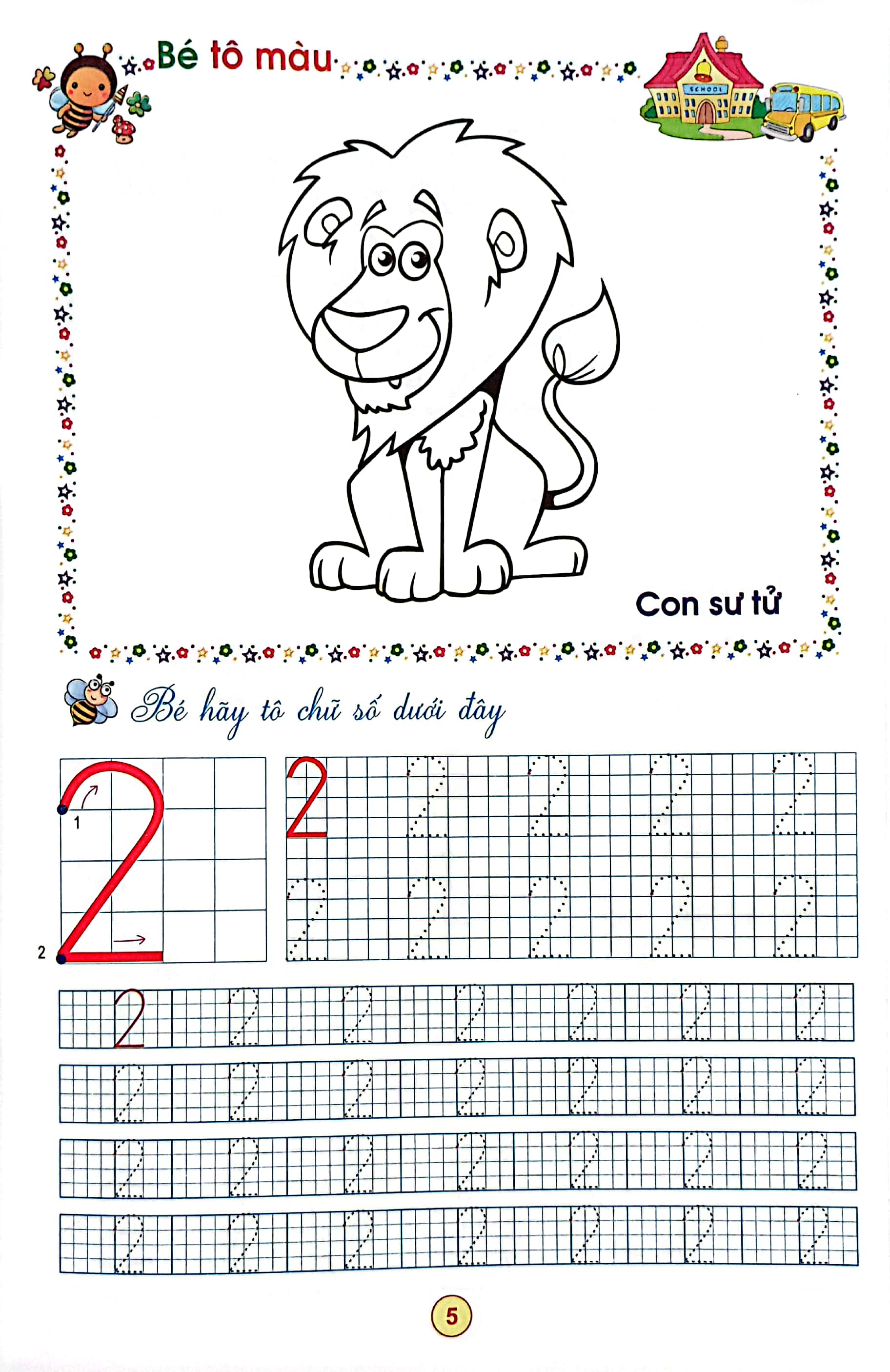 chuẩn bị cho bé vào lớp 1 - làm quen chữ số (cho bé từ 5-6 tuổi)