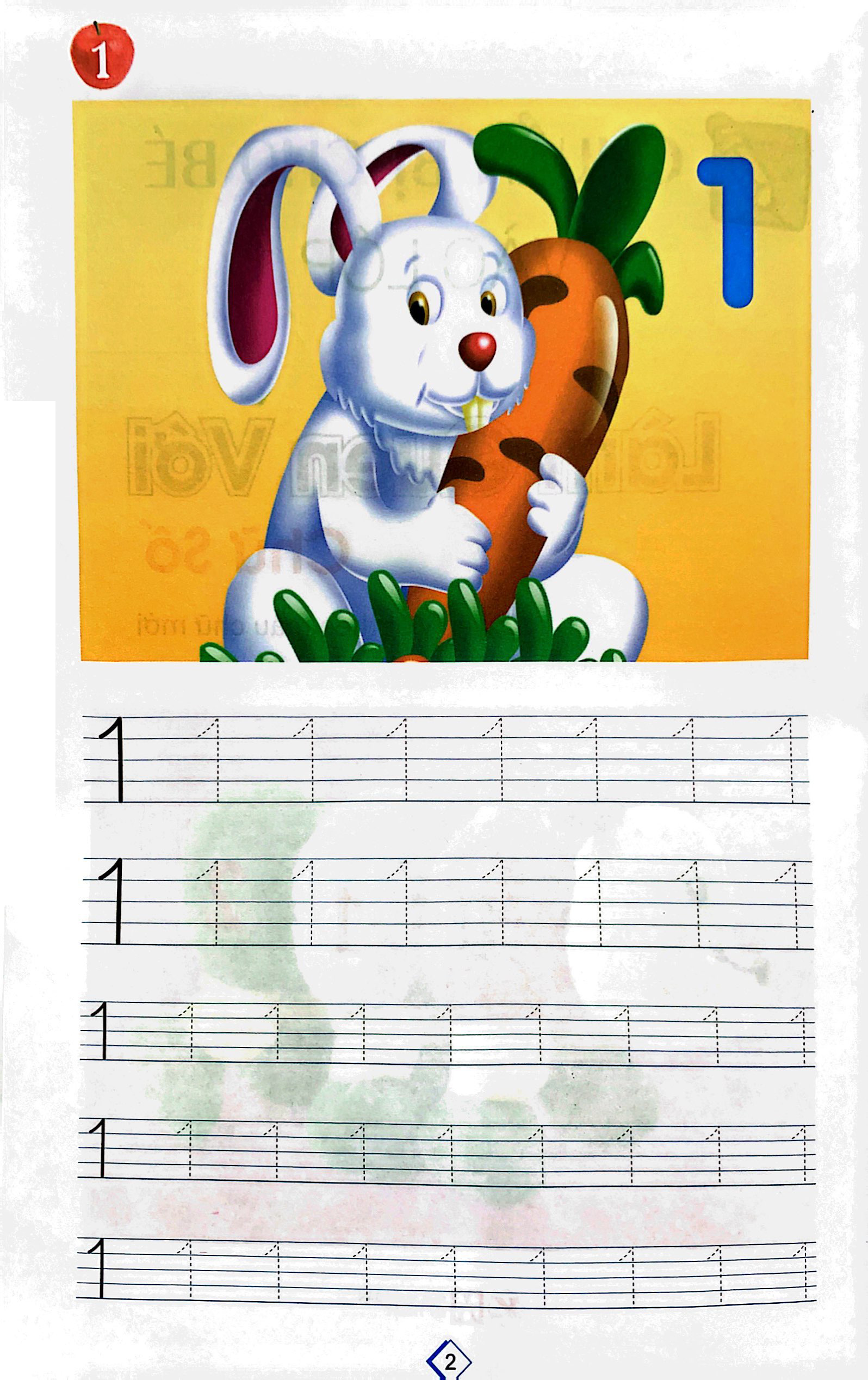 chuẩn bị cho bé vào lớp 1 - làm quen với chữ số (tái bản)