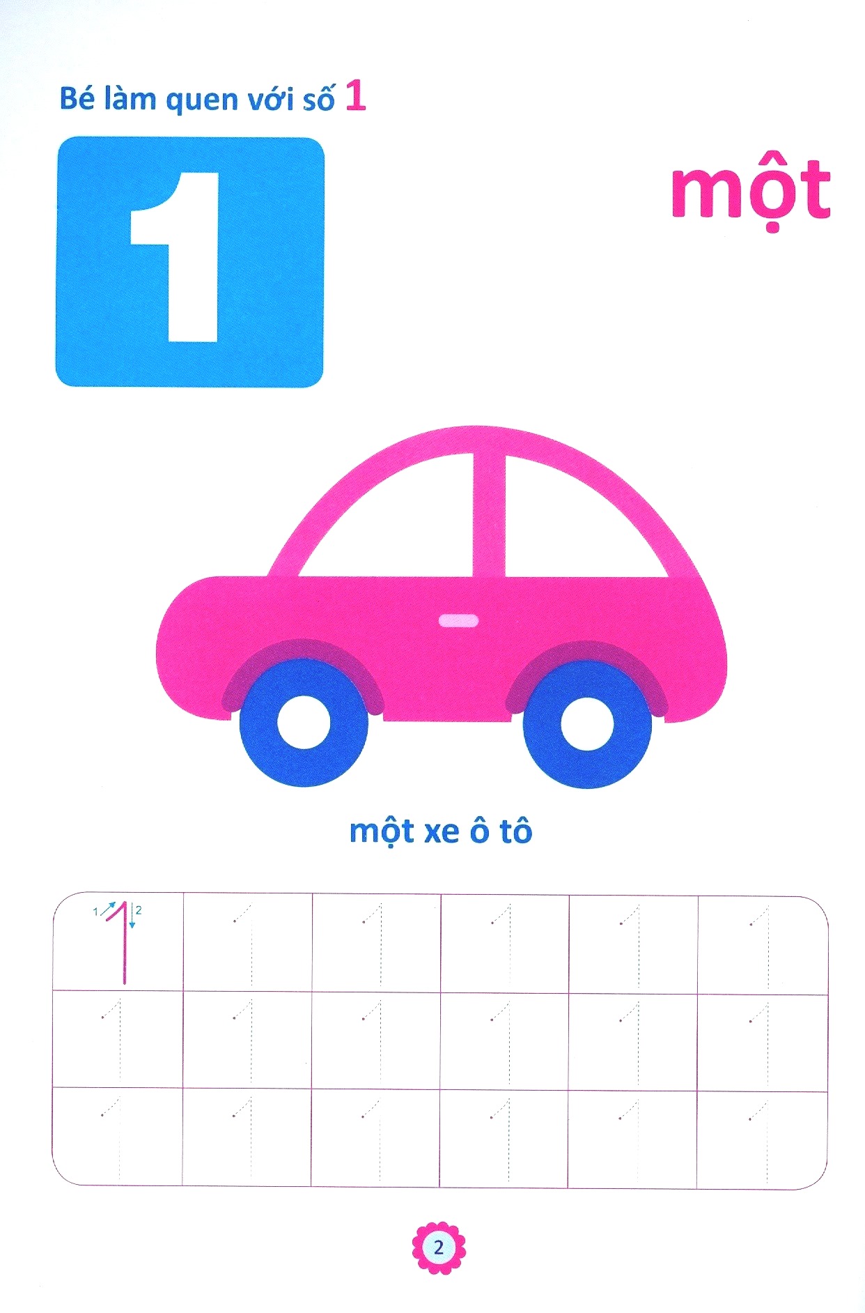 chuẩn bị cho bé vào lớp 1 - tập đếm và tập viết (tái bản 2020)