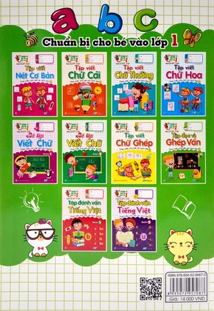 chuẩn bị cho bé vào lớp 1 - tập đọc và ghép vần (tái bản)