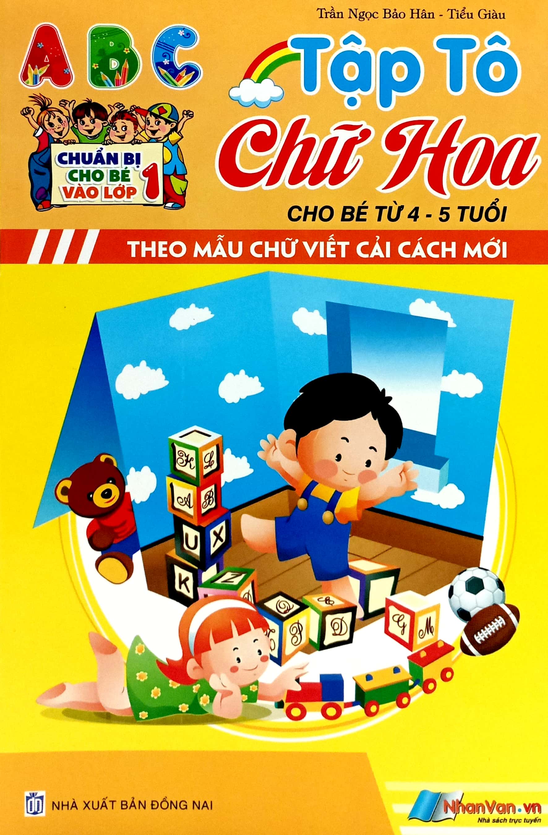 chuẩn bị cho bé vào lớp 1 - tập tô chữ hoa (cho bé từ 4-5 tuổi)