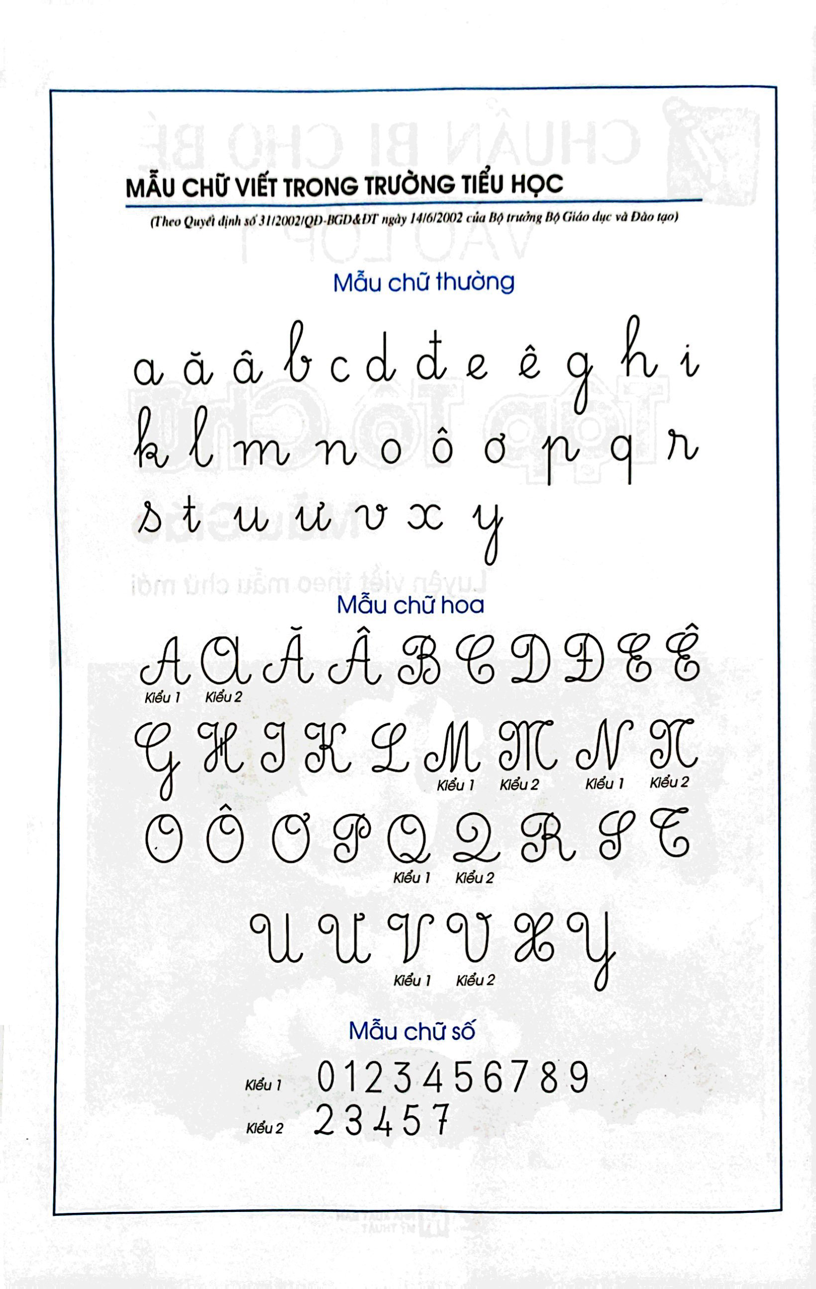 chuẩn bị cho bé vào lớp 1 - tập tô chữ mẫu giáo (tái bản)