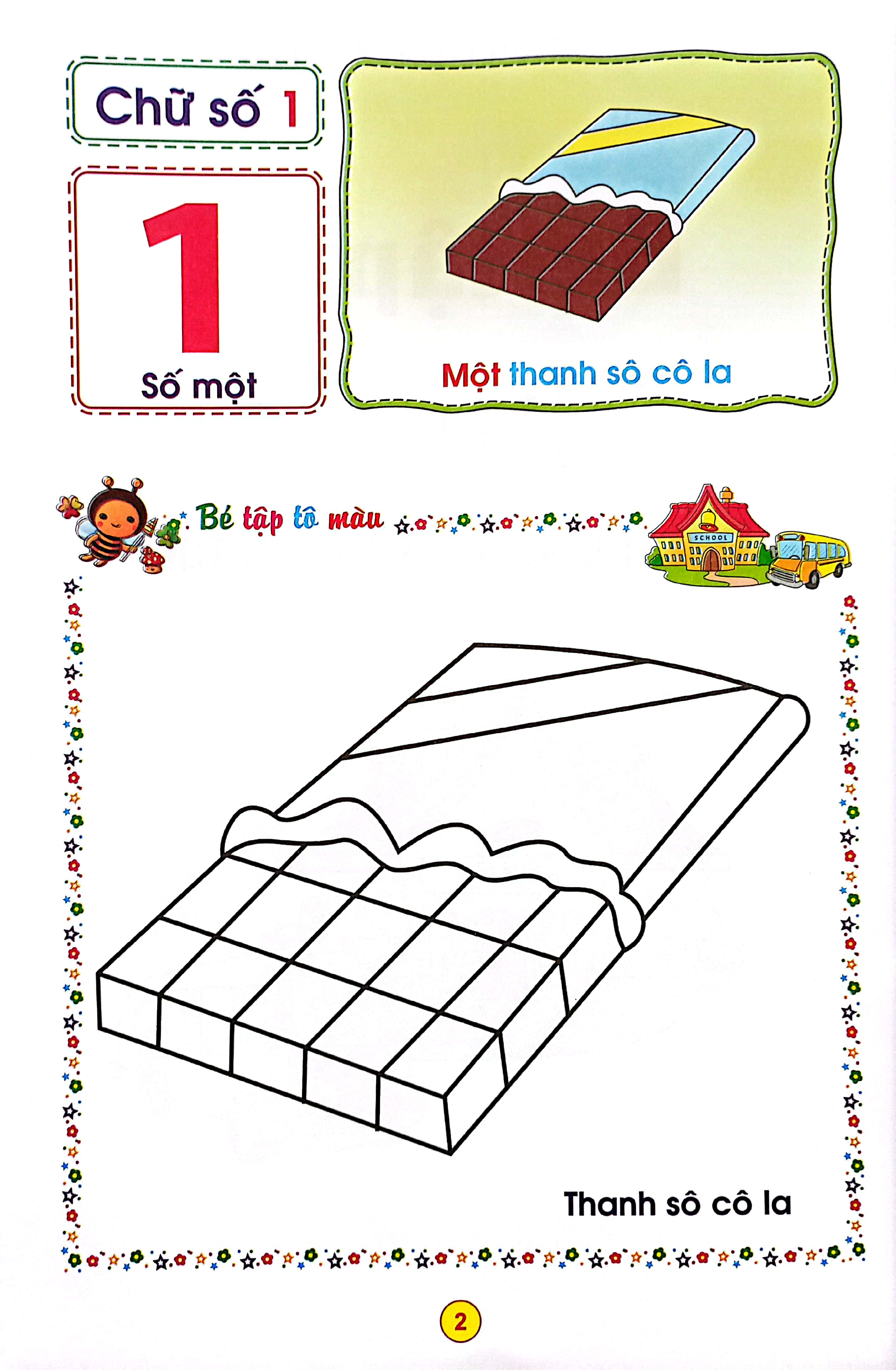 chuẩn bị cho bé vào lớp 1 - tập tô chữ số (cho bé từ 4-5 tuổi)