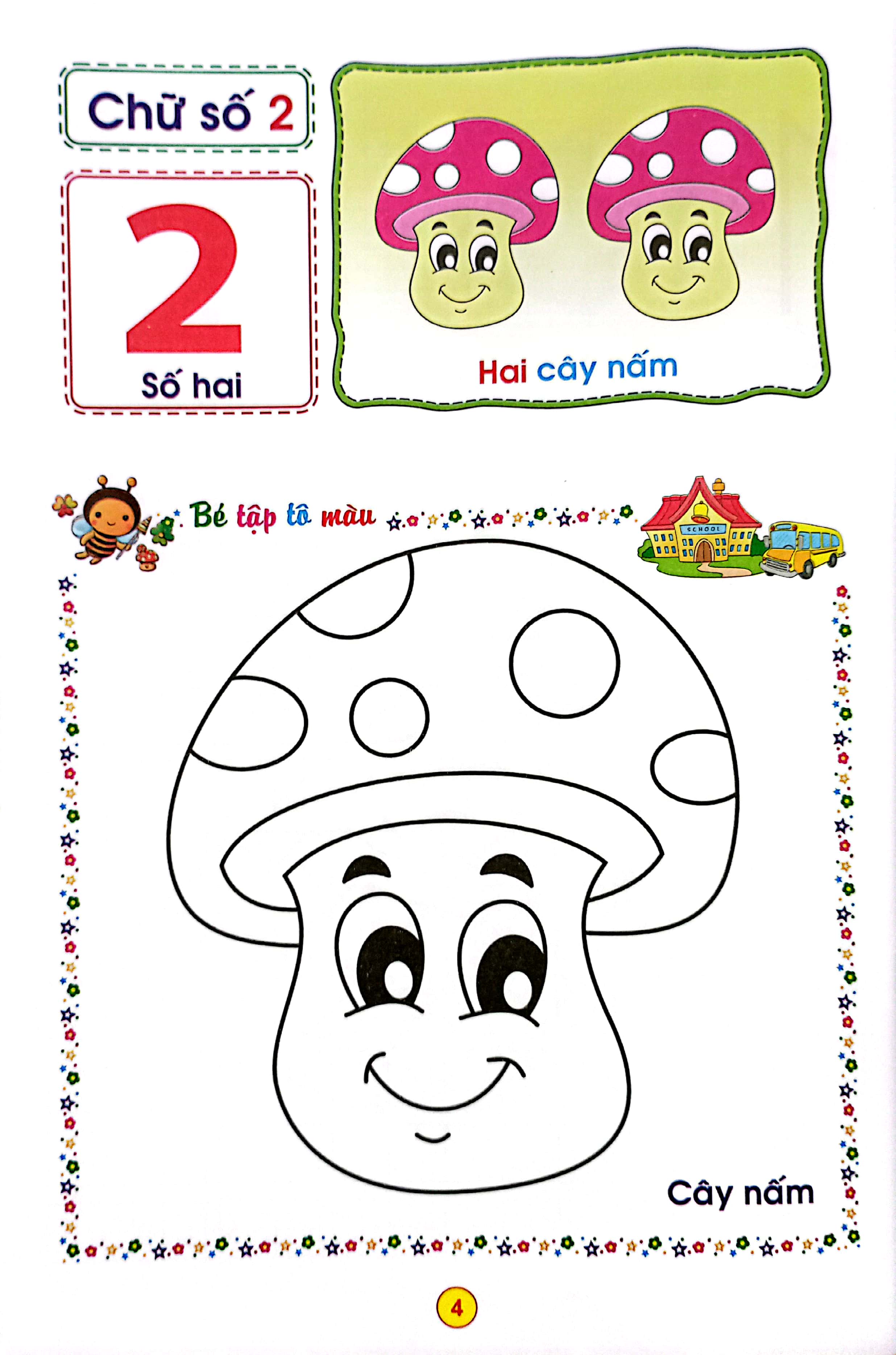 chuẩn bị cho bé vào lớp 1 - tập tô chữ số (cho bé từ 4-5 tuổi)