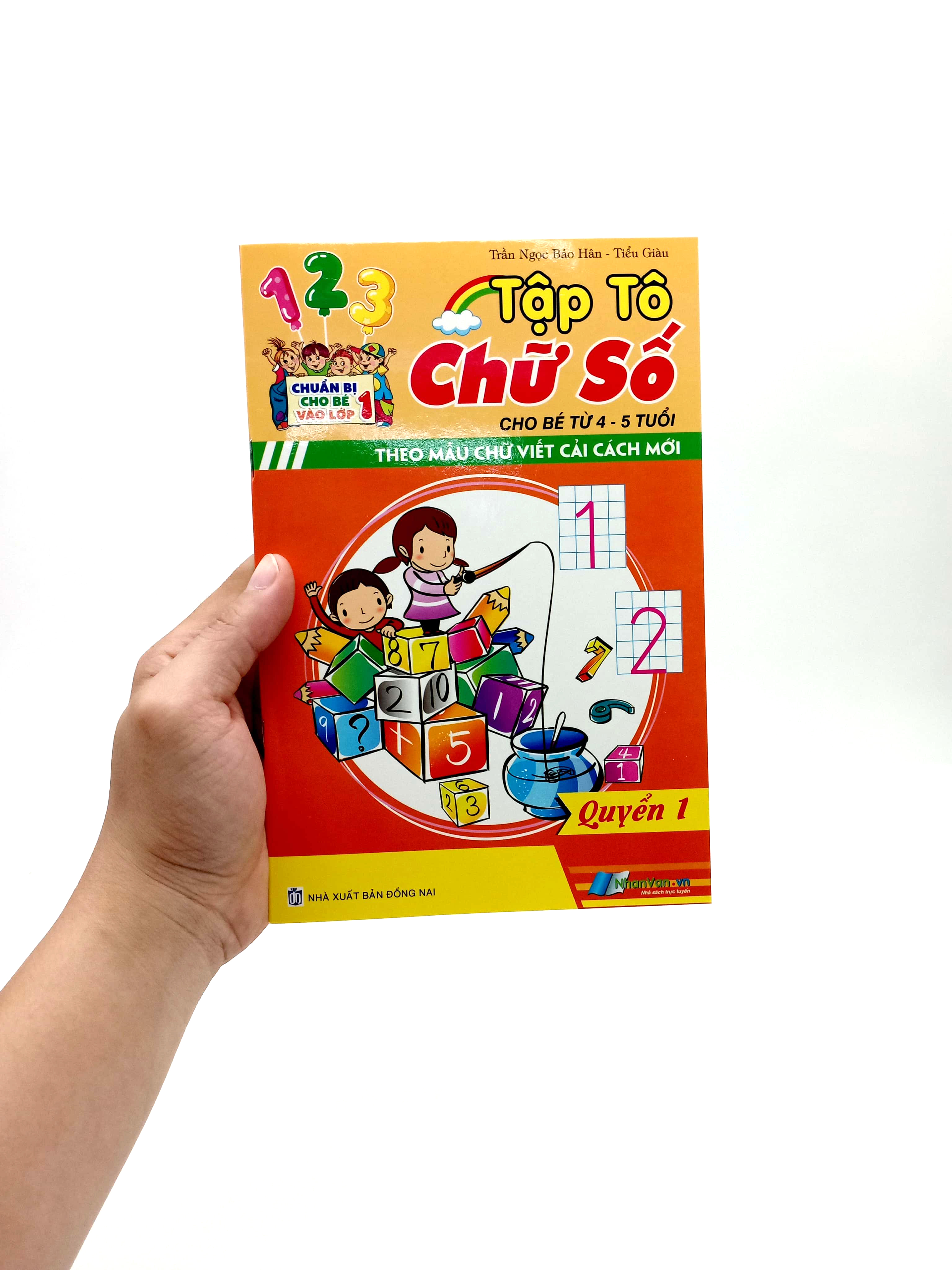 chuẩn bị cho bé vào lớp 1 - tập tô chữ số (cho bé từ 4-5 tuổi)