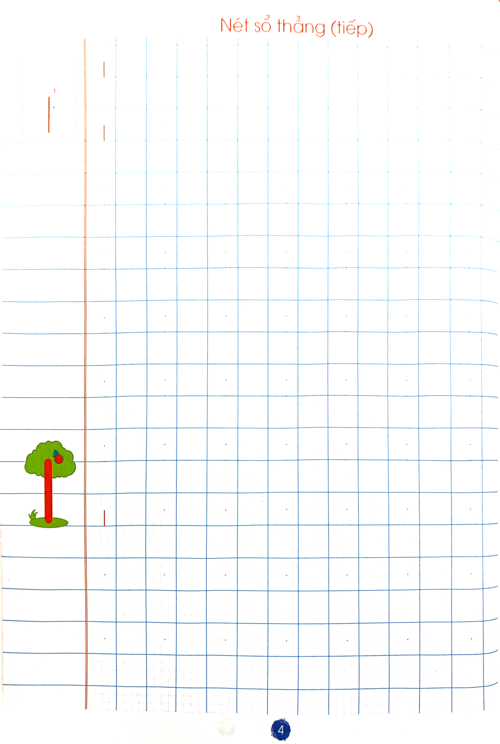 chuẩn bị cho bé vào lớp 1 - tập tô nét cơ bản