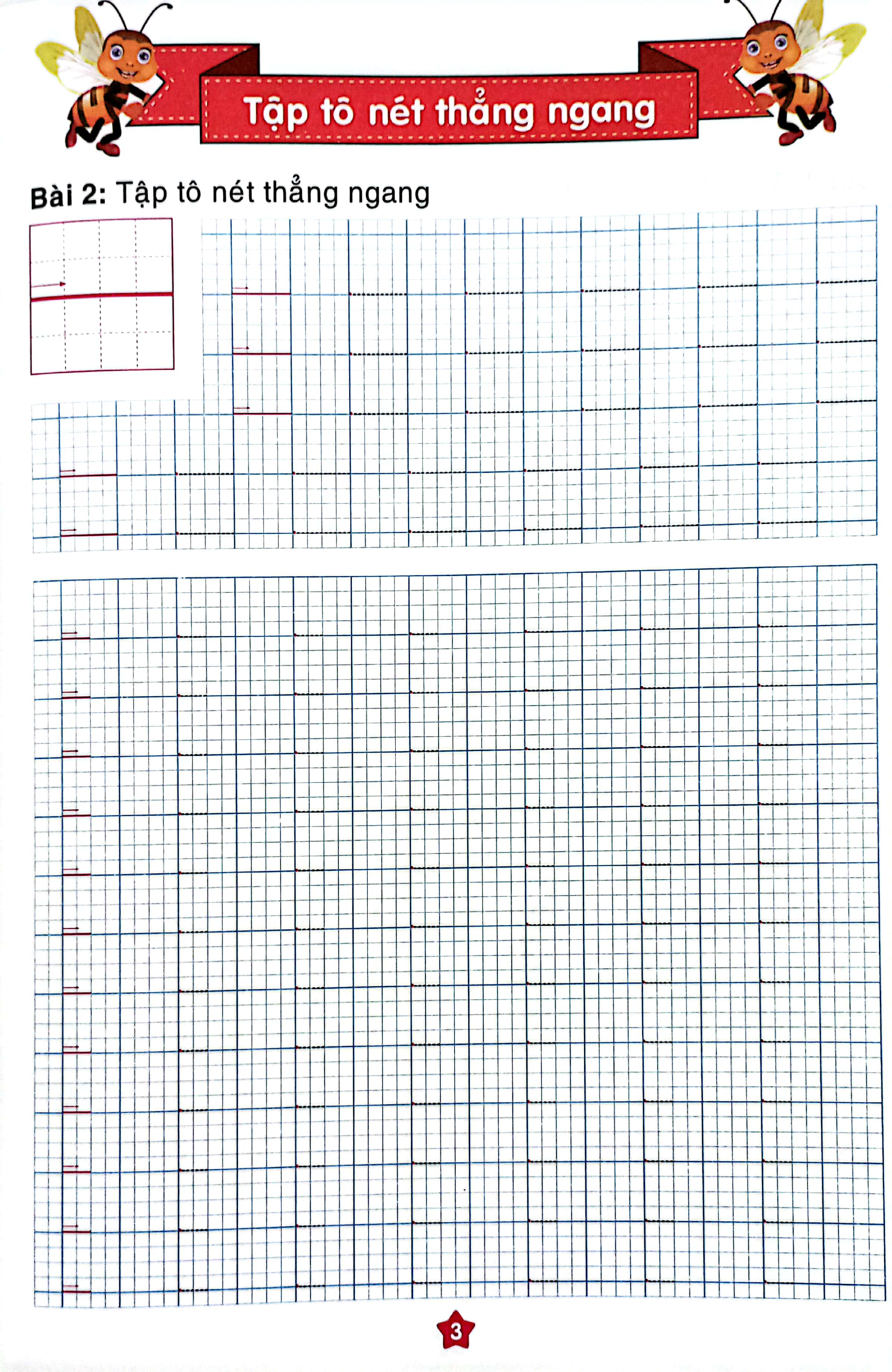 chuẩn bị cho bé vào lớp 1 - tập tô nét cơ bản (cho bé từ 4-5 tuổi)