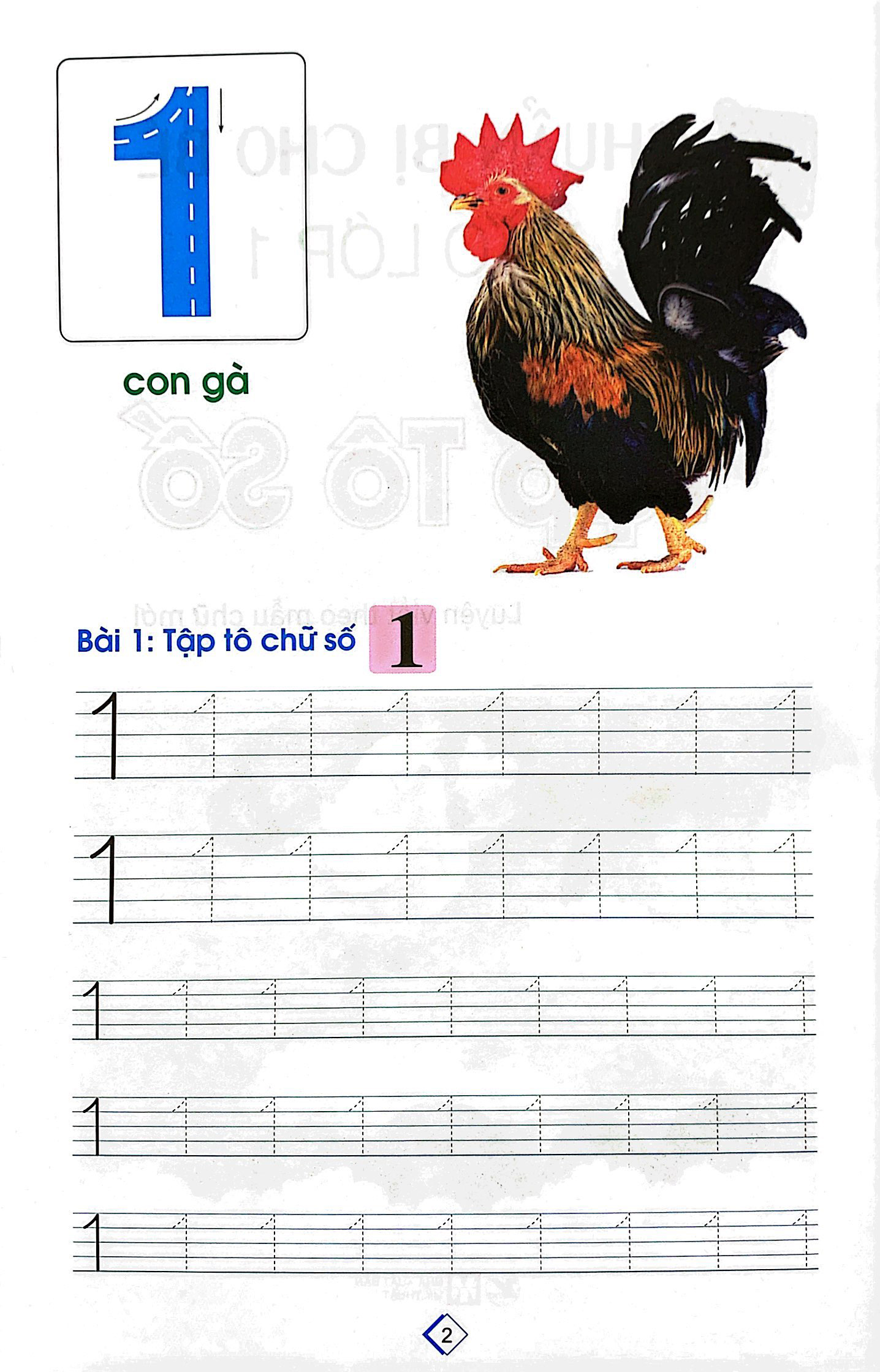 Chuan Bi Cho Be Vao Lop 1 - Tap To So (Tai Ban)