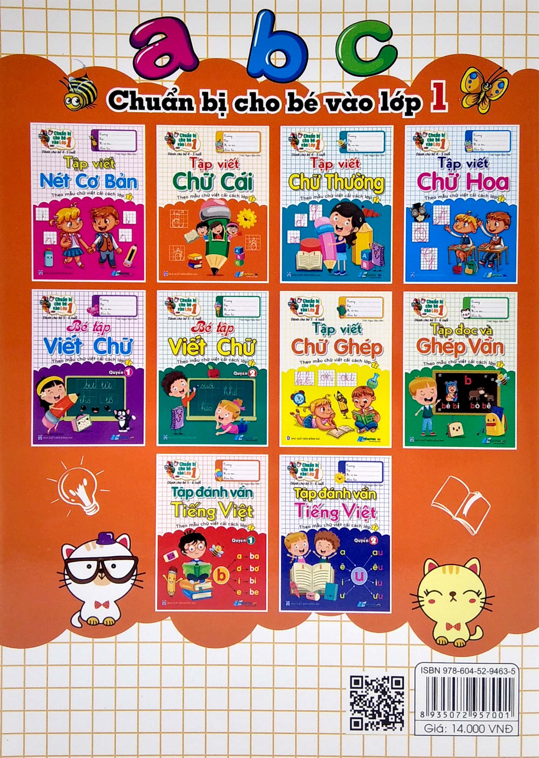 chuẩn bị cho bé vào lớp 1 - tập viết chữ cái (tái bản)