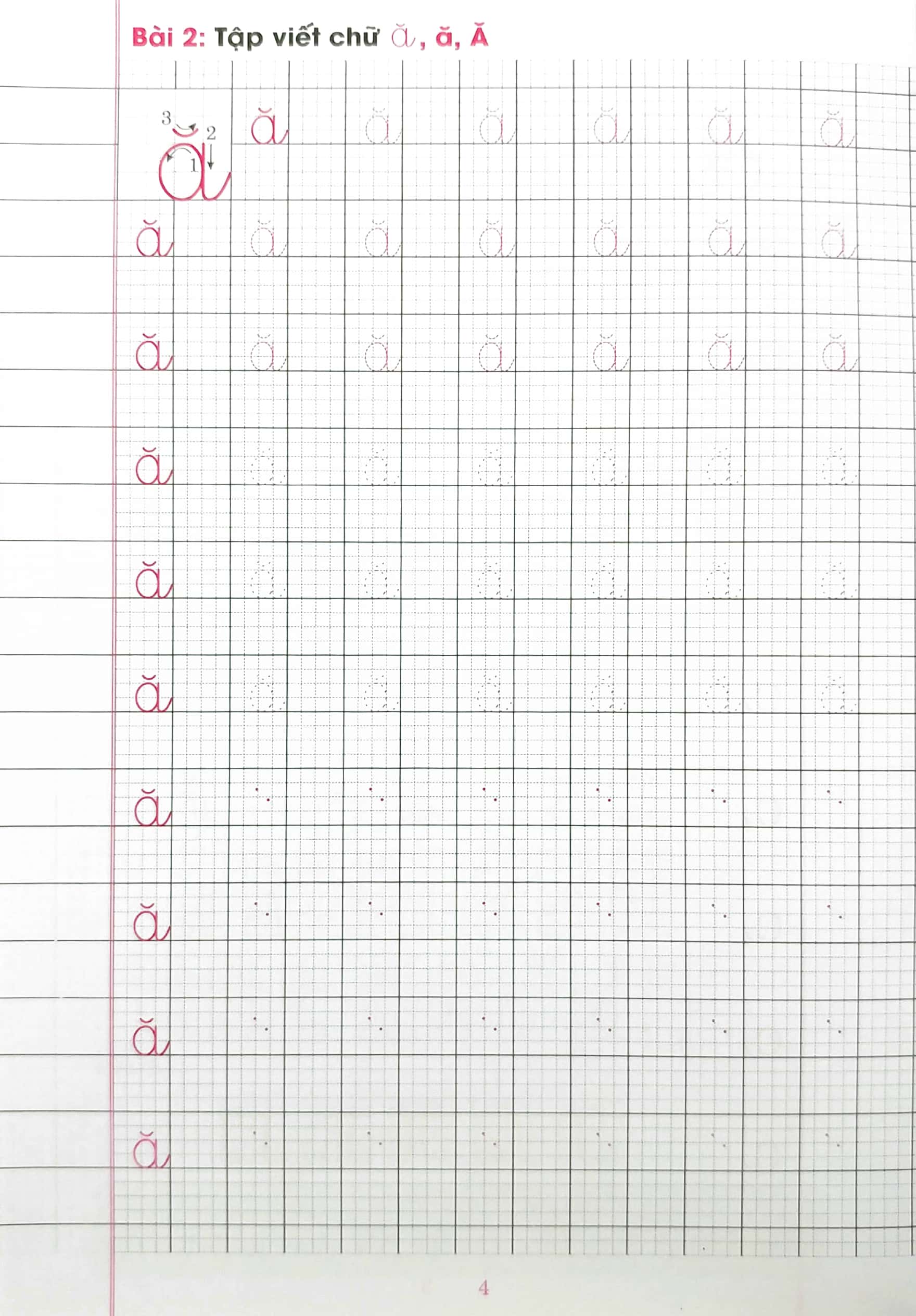 chuẩn bị cho bé vào lớp 1 - tập viết chữ thường (tái bản)