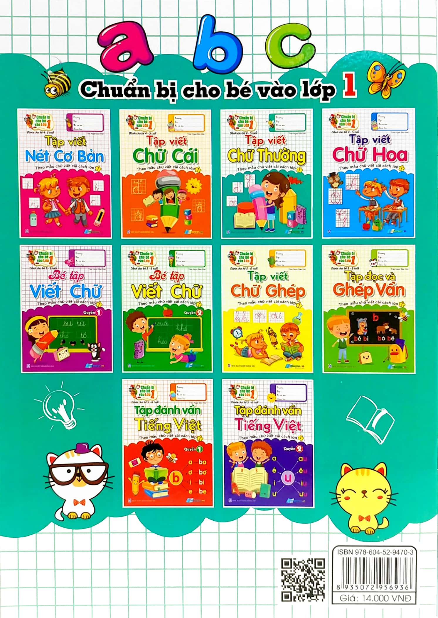 chuẩn bị cho bé vào lớp 1 - tập viết chữ thường (tái bản)