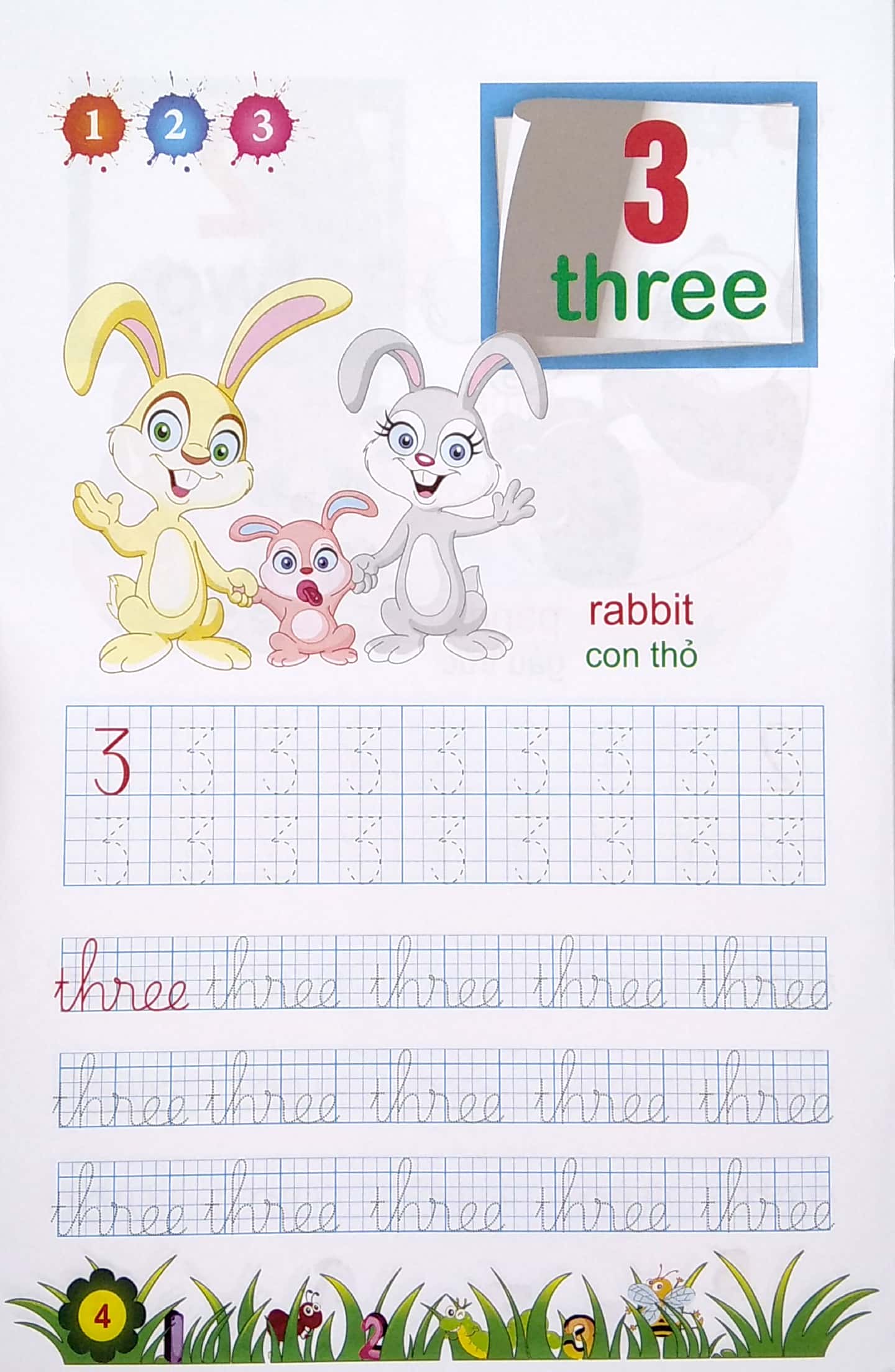 chuẩn bị cho bé vào lớp 1: tiếng anh chữ số