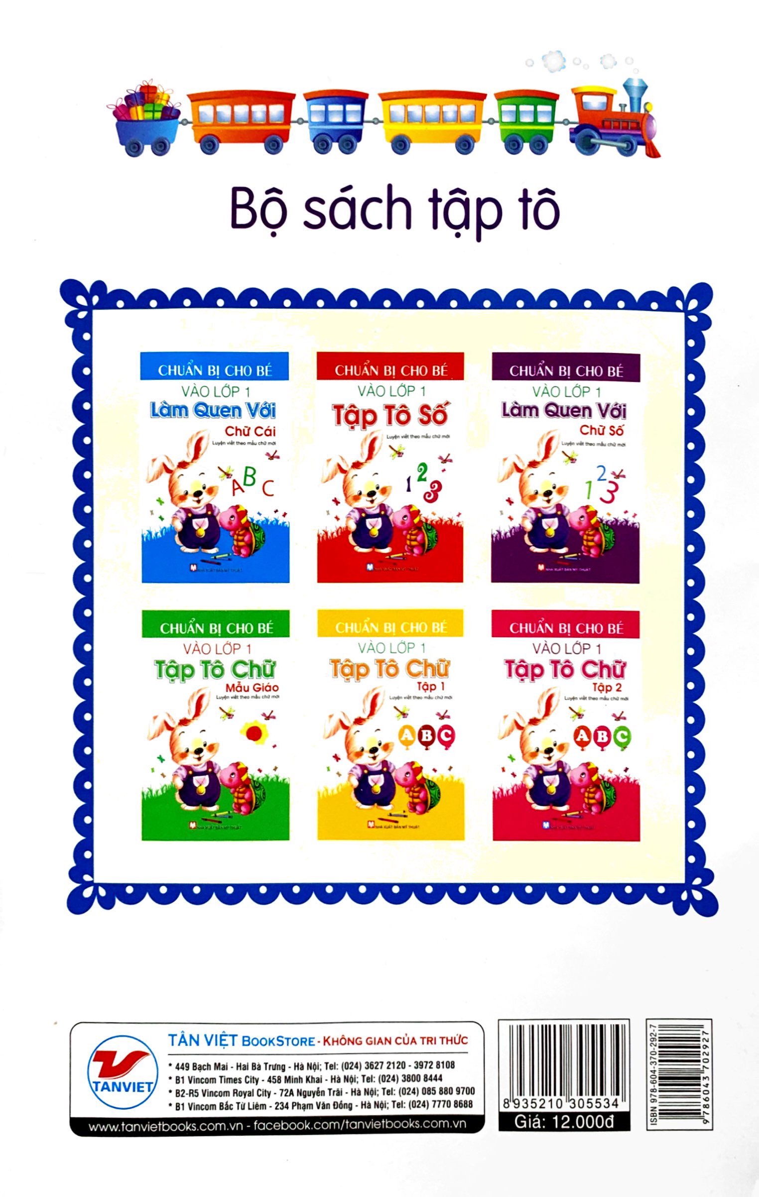 chuẩn bị cho bé vào lớp môt - tập tô nét cơ bản