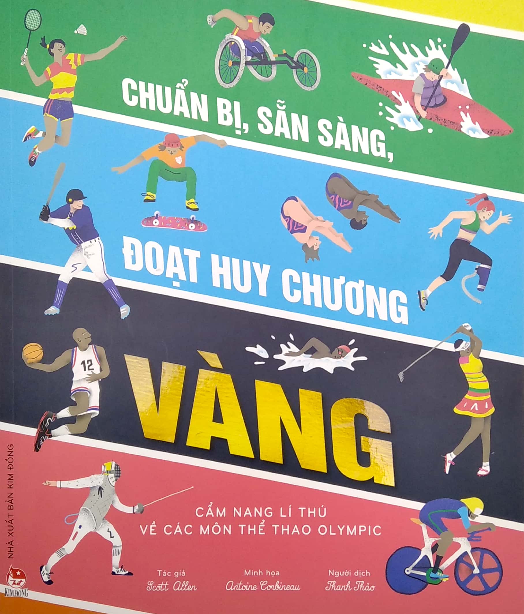 chuẩn bị, sẵn sàng, đoạt huy chương vàng - cẩm nang lí thú về các môn thể thao olympic