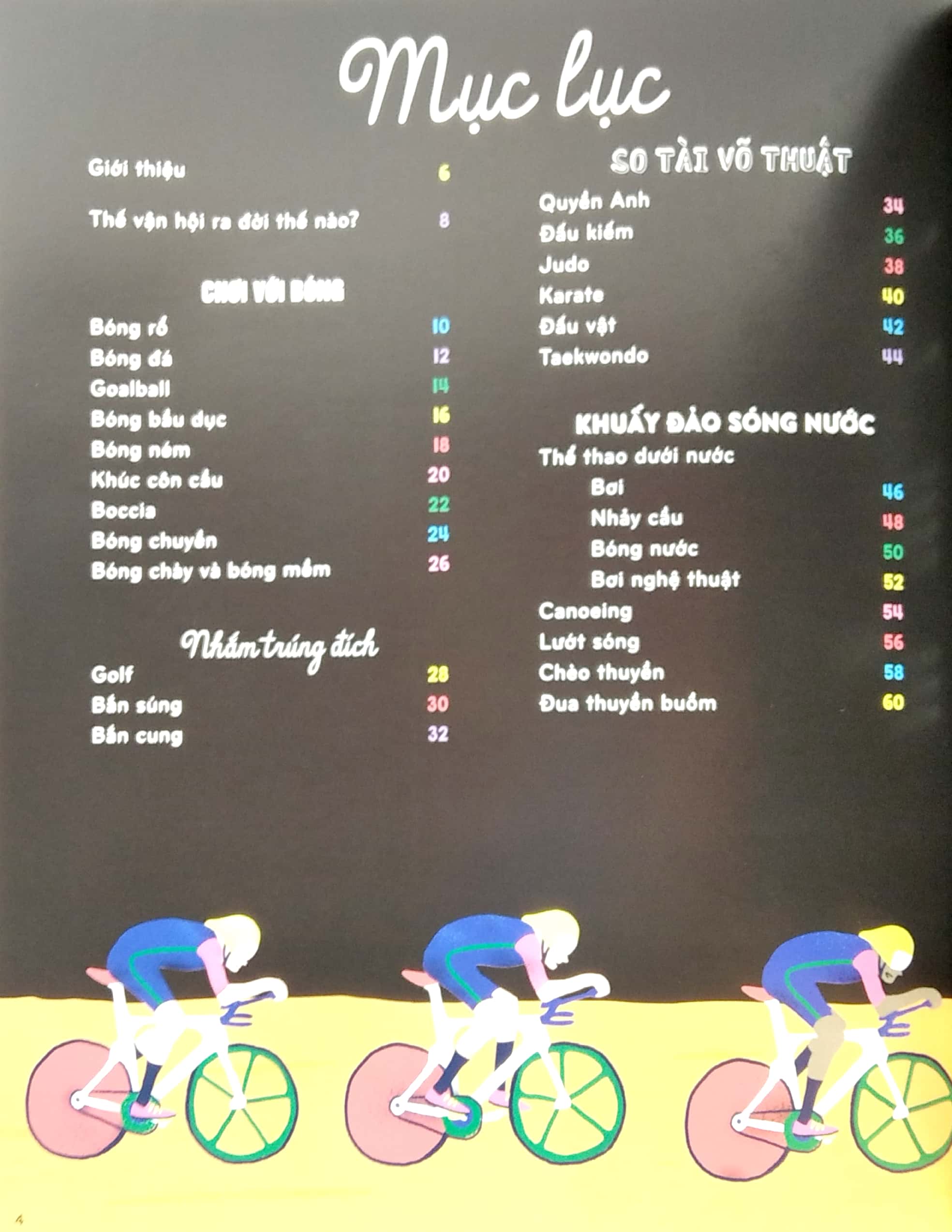 chuẩn bị, sẵn sàng, đoạt huy chương vàng - cẩm nang lí thú về các môn thể thao olympic