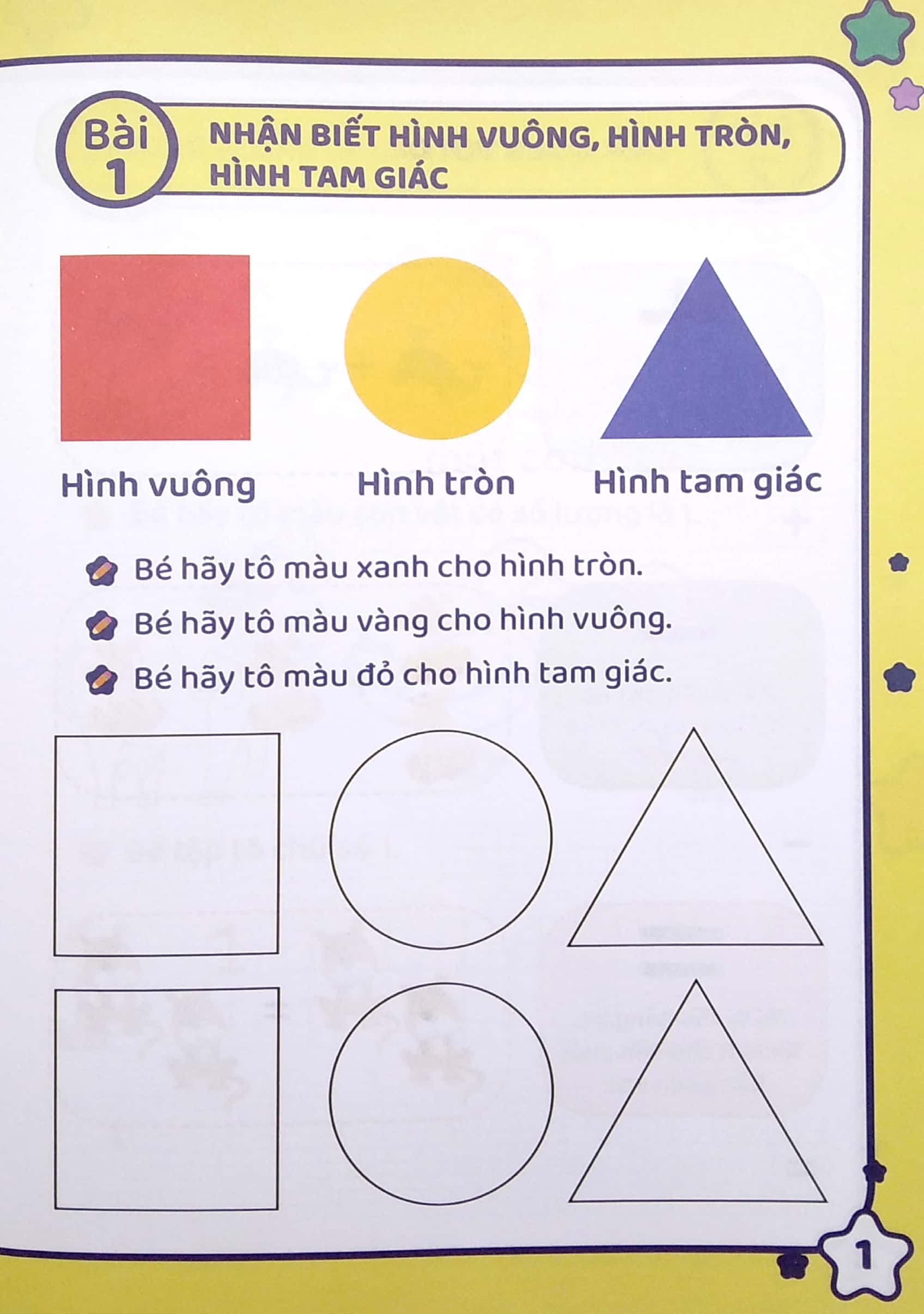 chuẩn bị vào lớp 1 - bé làm quen với toán (dành cho 5-6 tuổi)