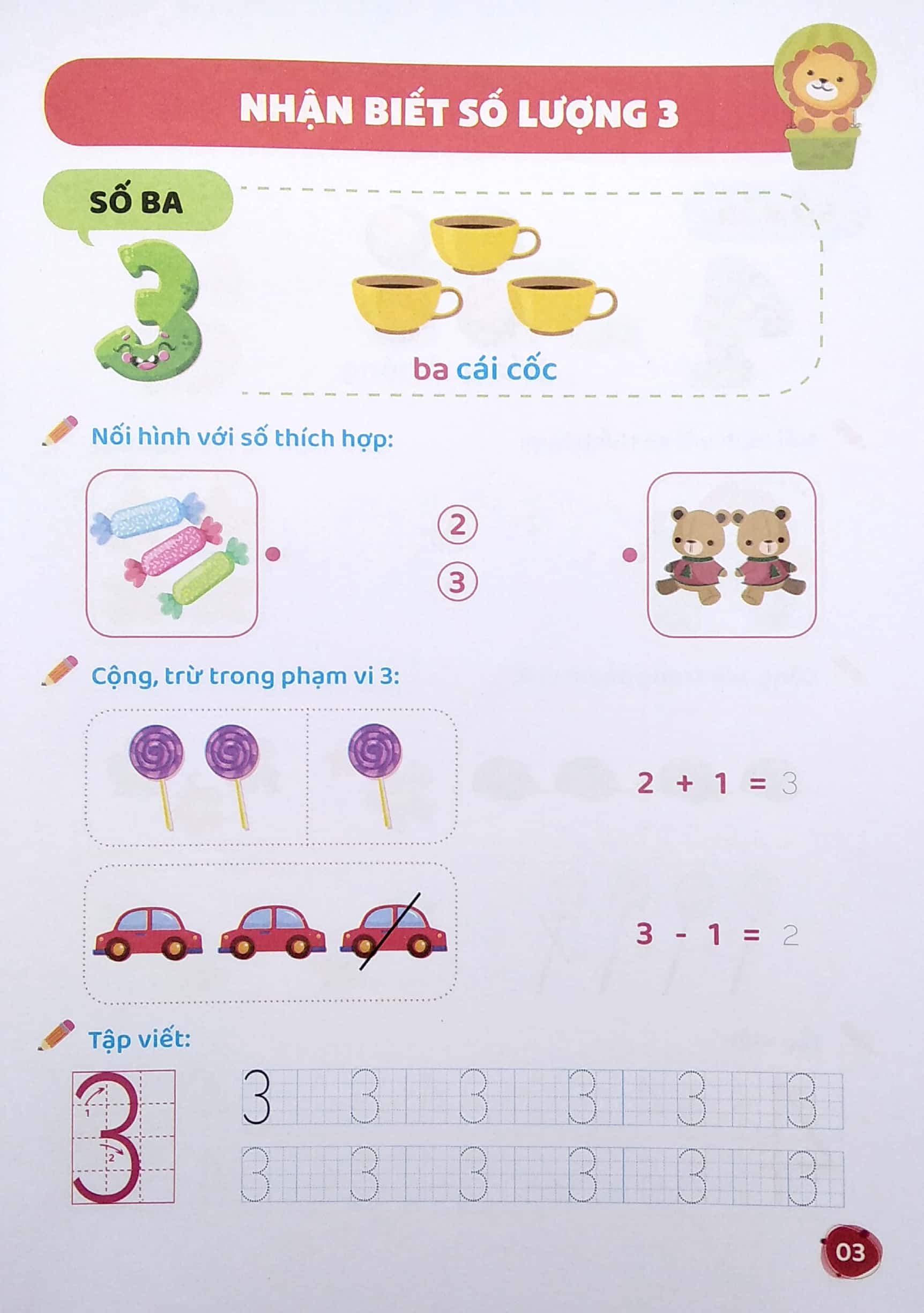 chuẩn bị vào lớp 1 - vở bé làm quen với toán (dành cho 5-6 tuổi)