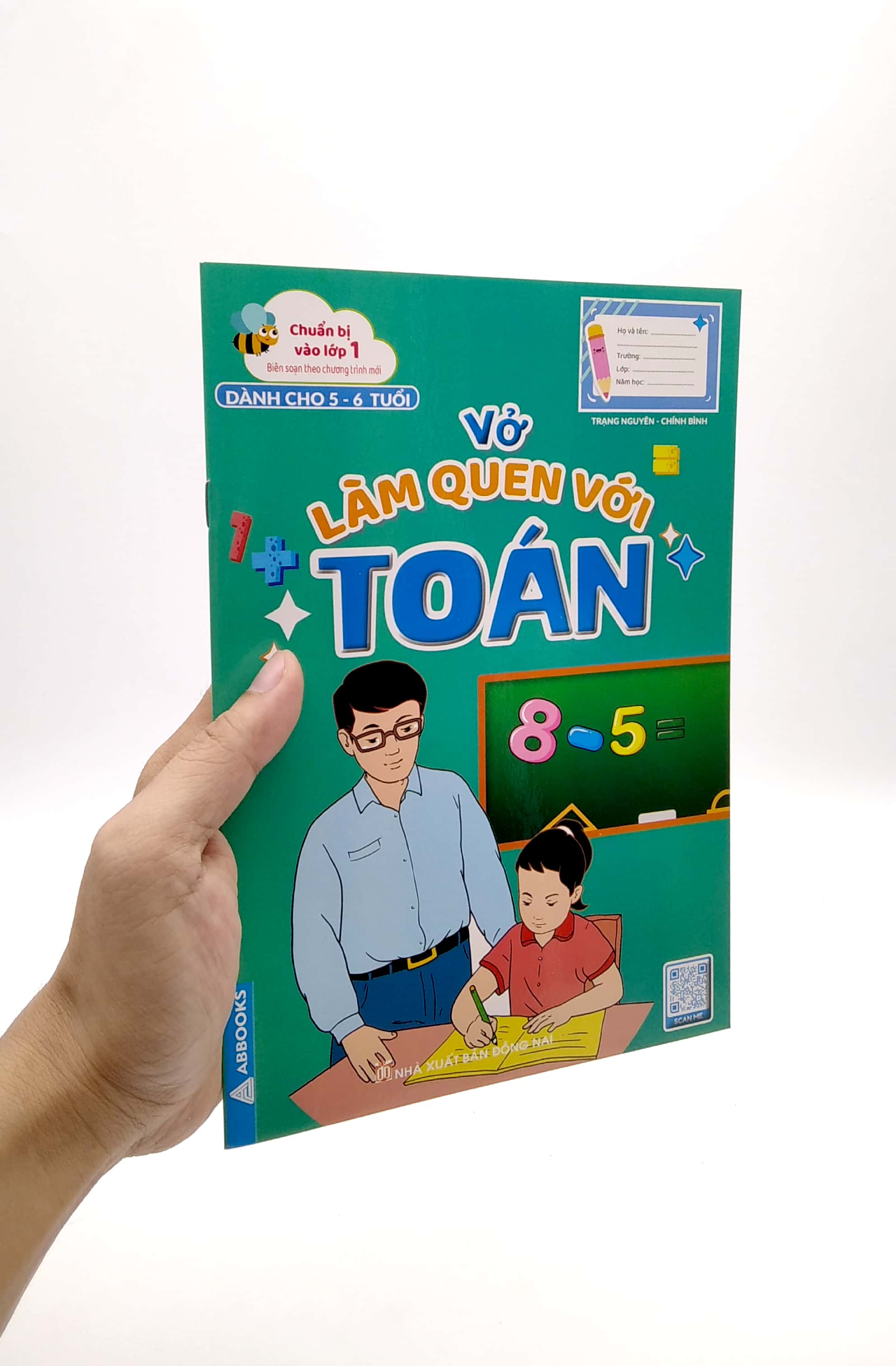chuẩn bị vào lớp 1 - vở bé làm quen với toán (dành cho 5-6 tuổi)