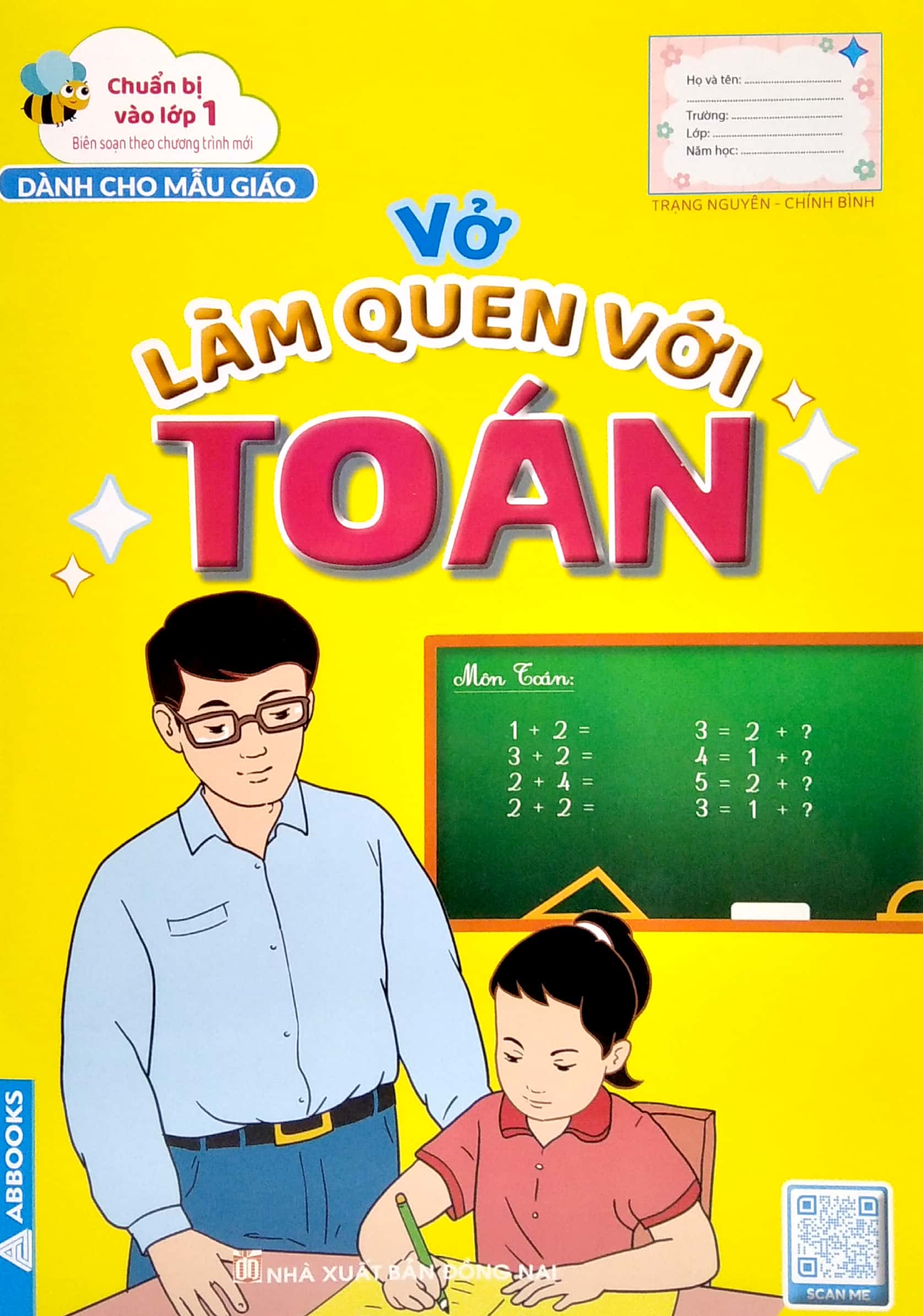 chuẩn bị vào lớp 1 - vở bé làm quen với toán (dành cho mẫu giáo)