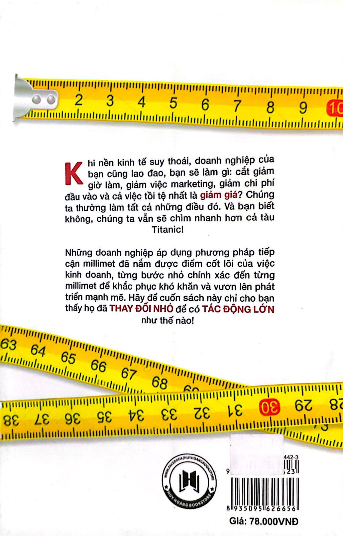 chuẩn từng milimet - thay đổi nhỏ, tác động lớn