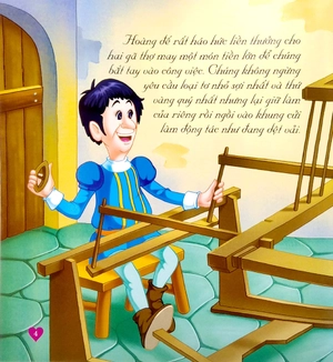 chúc bé ngủ ngon - bộ quần áo mới của hoàng đế