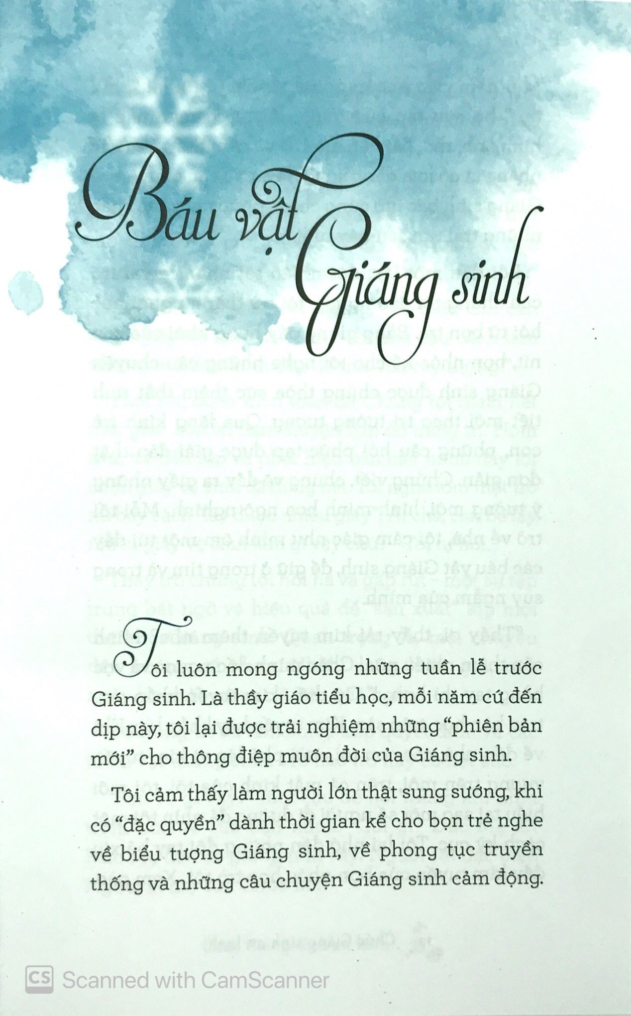 chúc giáng sinh an lành