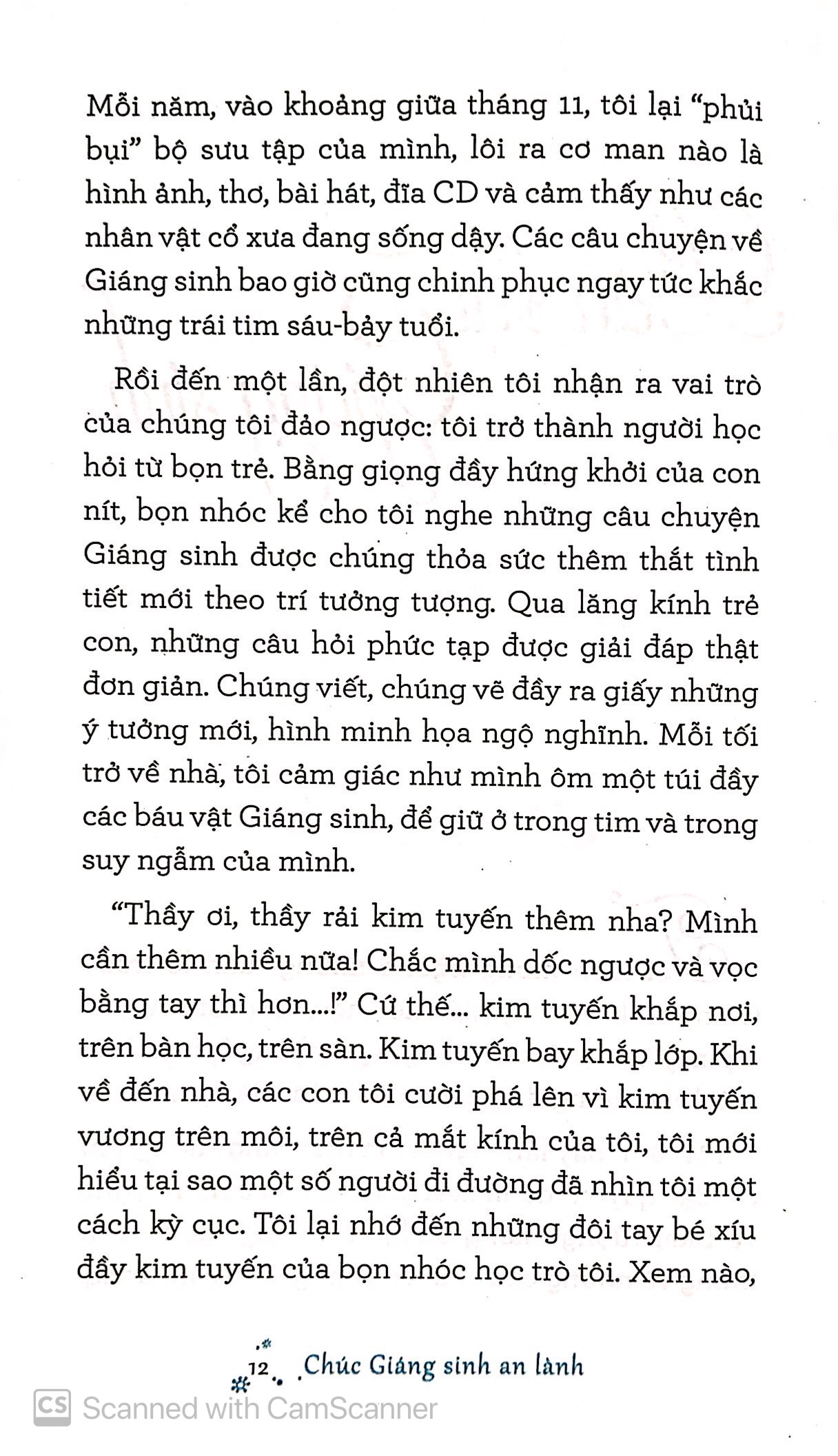 chúc giáng sinh an lành