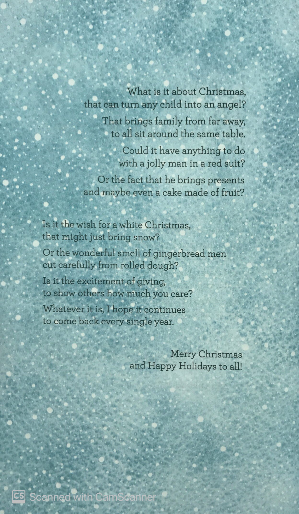 chúc giáng sinh an lành