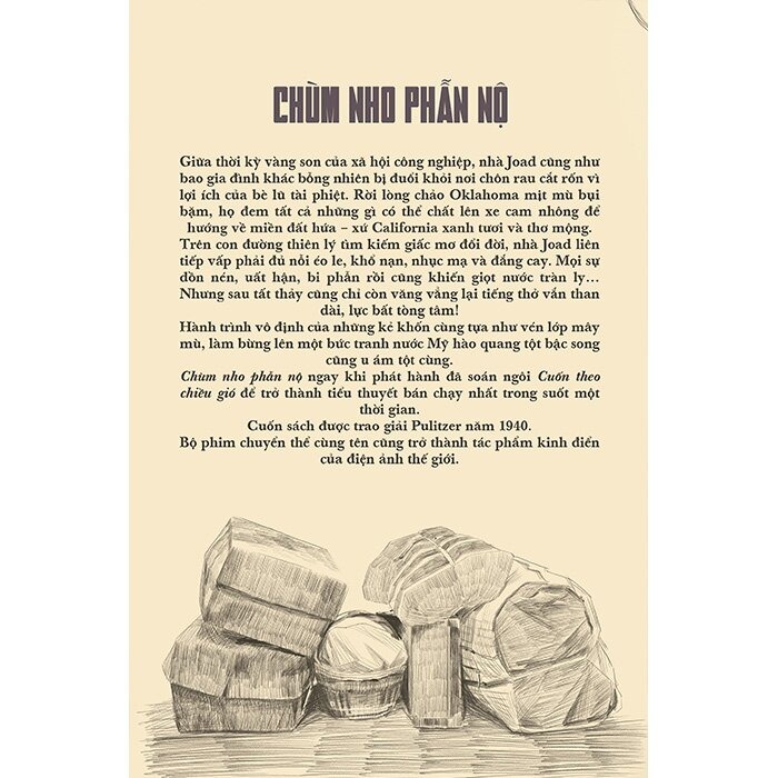 chùm nho phẫn nộ (tái bản 2024)