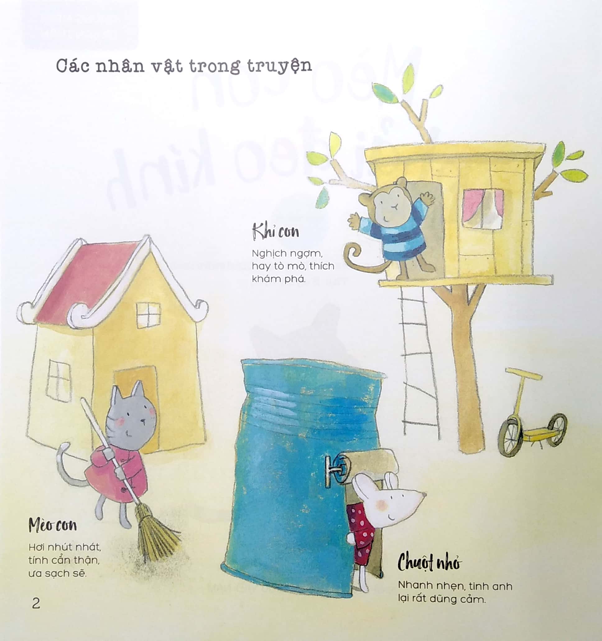 chúng mình là bạn thân - mèo con phải đeo kính